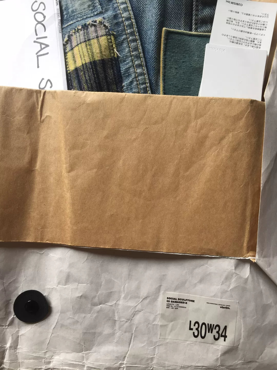 visvim 03d8 Blue Denim Jeans