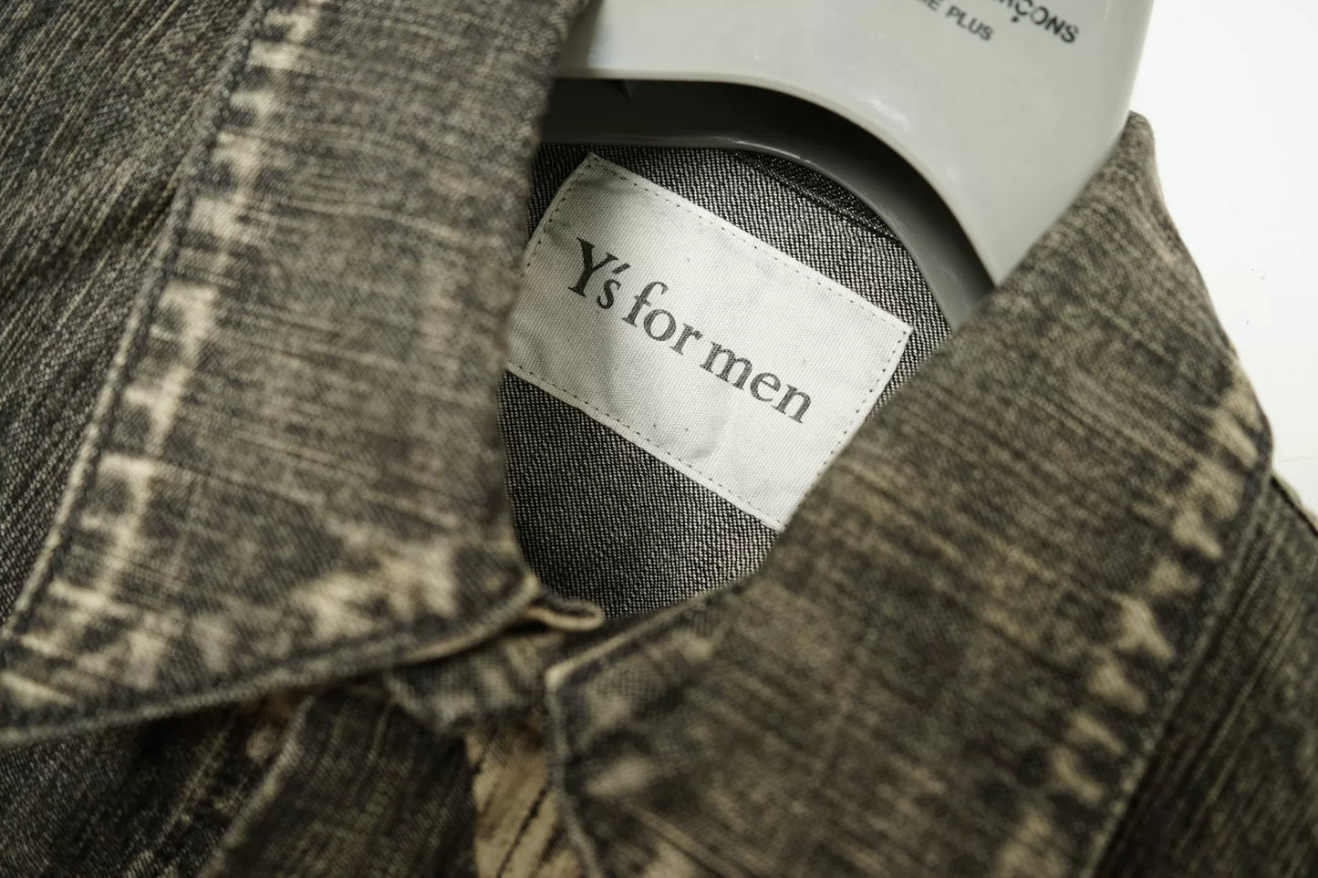 Yohji Yamamoto Y's For Men Faded Denim Jacket