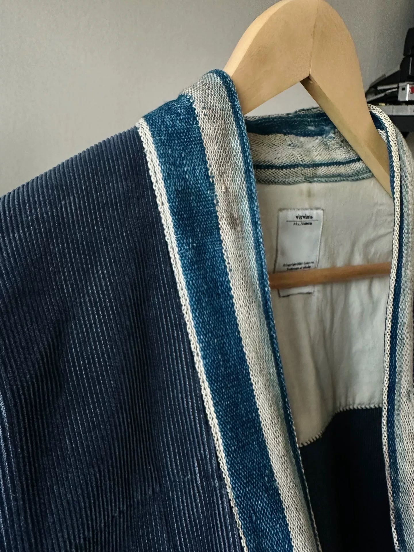 Visvim Lhamo Kofu Indigo Shirt