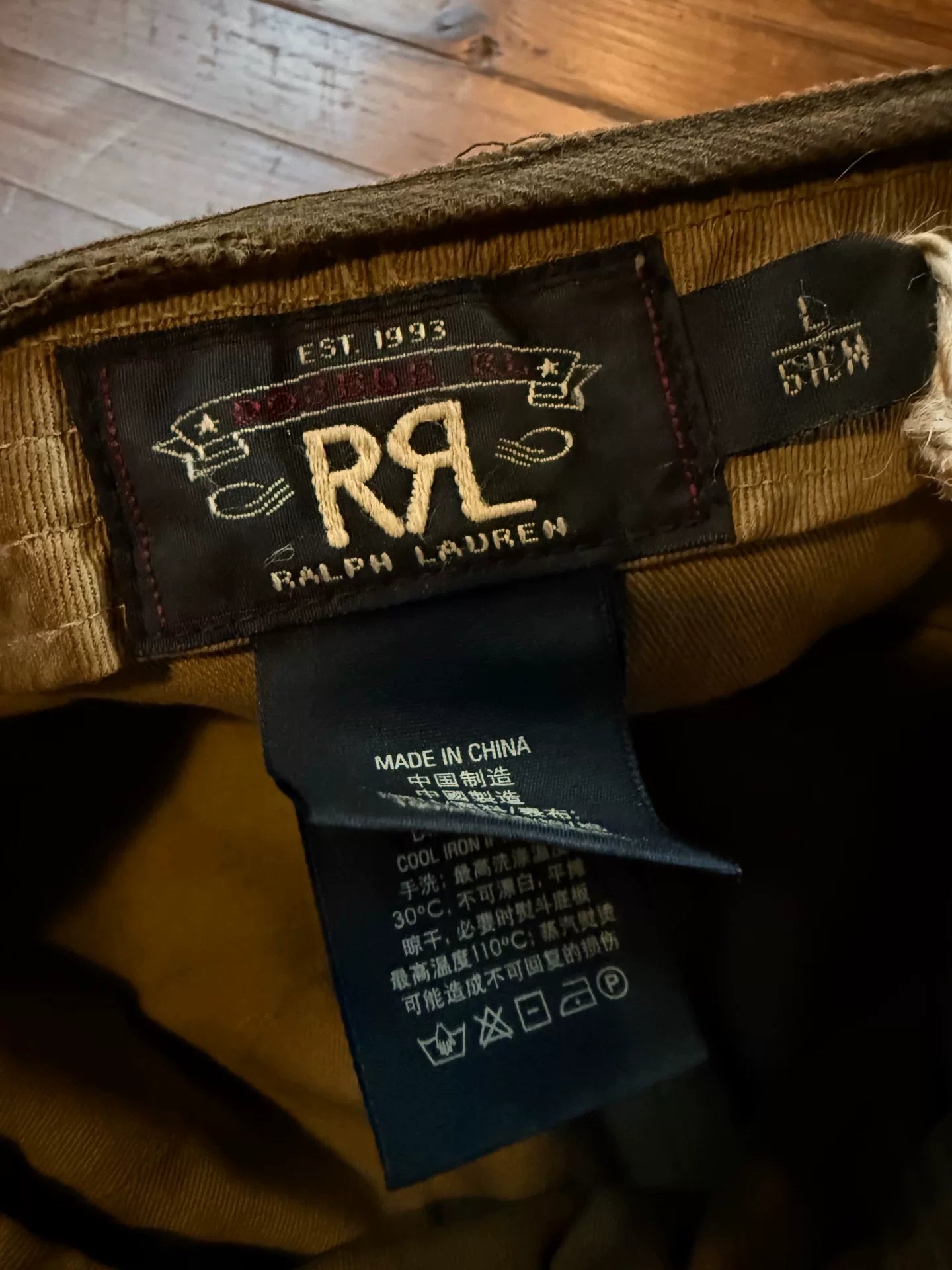 RRL Corduroy Hunting Duck Cap