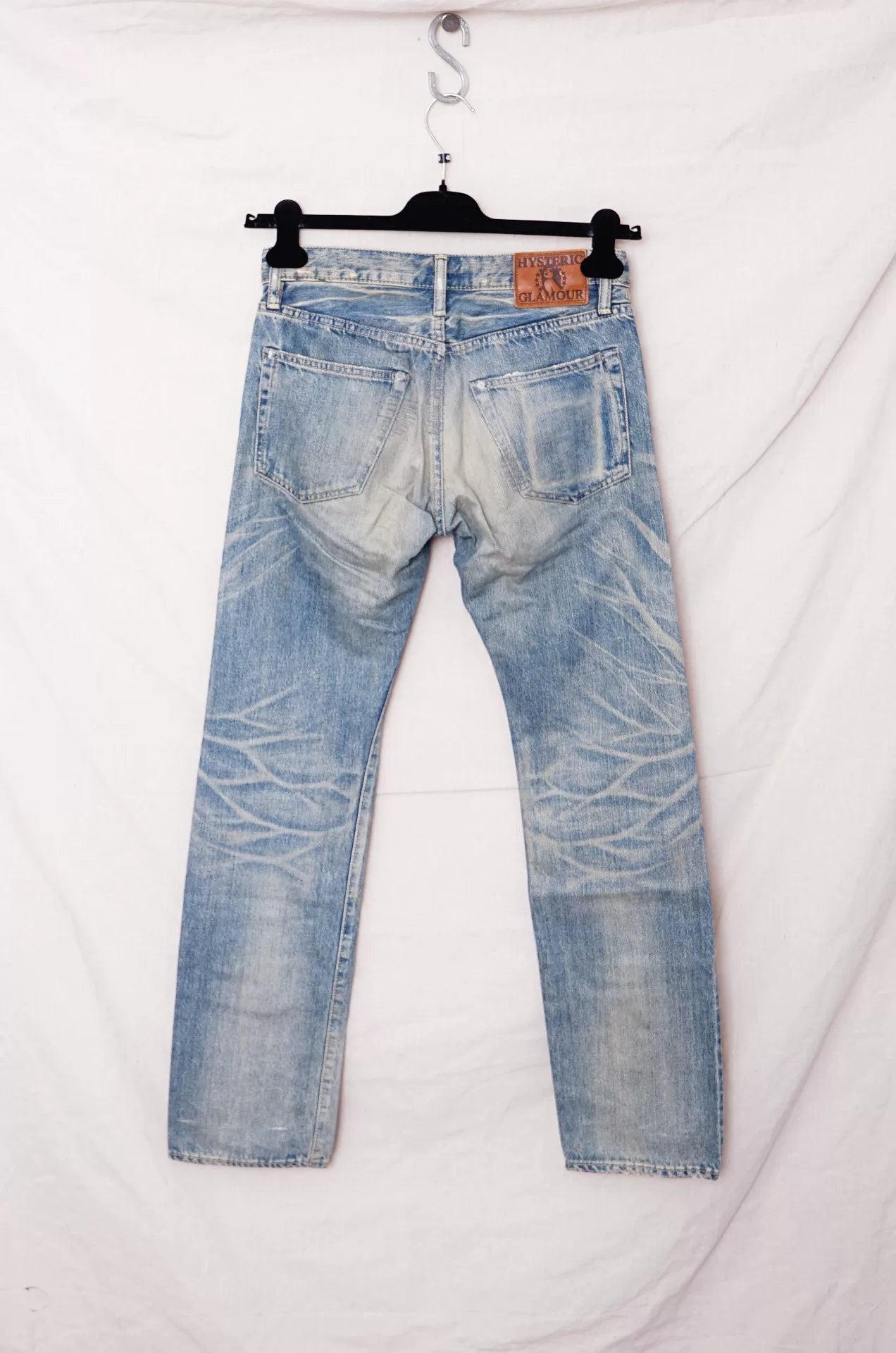 Hysteric Glamour Distressed Graffiti Jeans