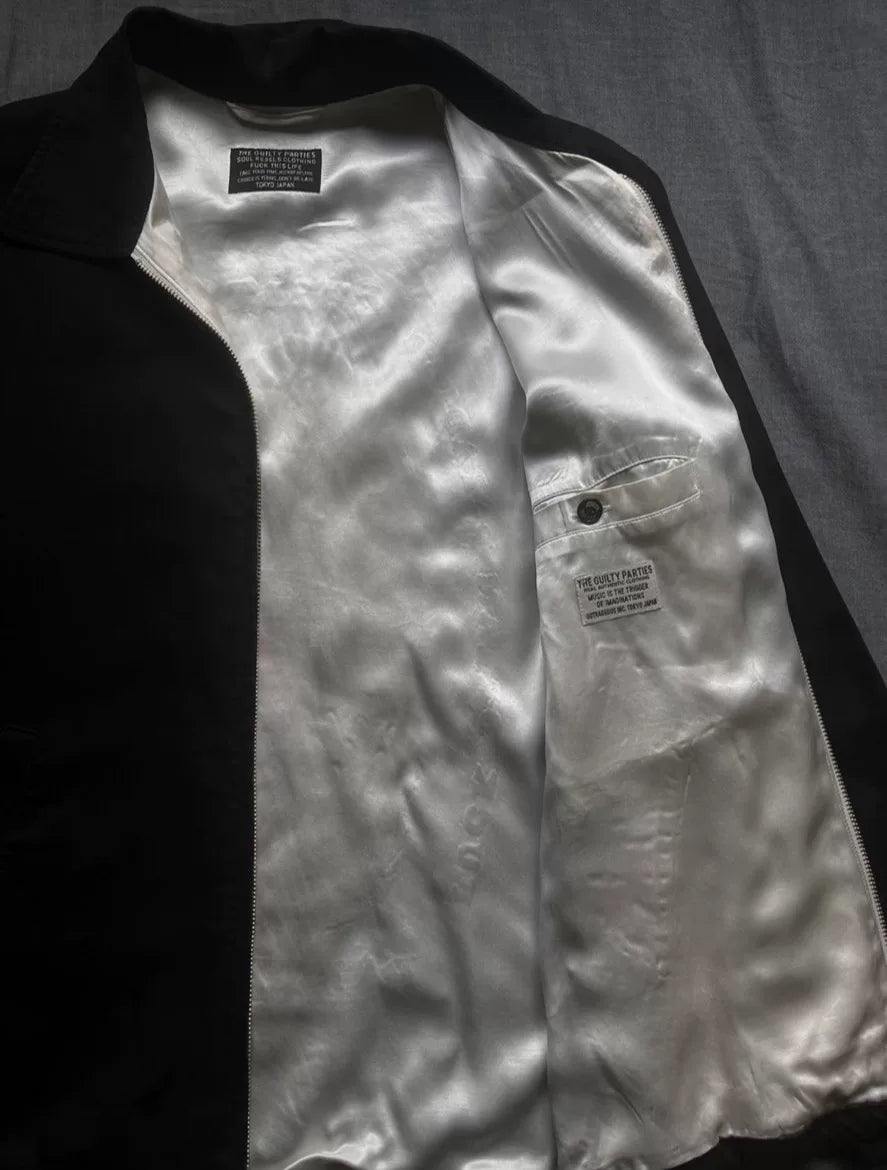 wacko maria embroidered jacket with unique design