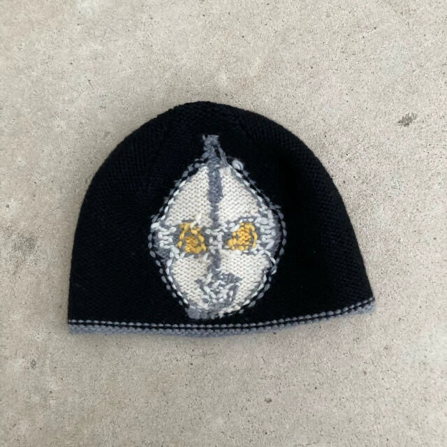 Yohji Yamamoto Ultraman Knit Beanie Hat