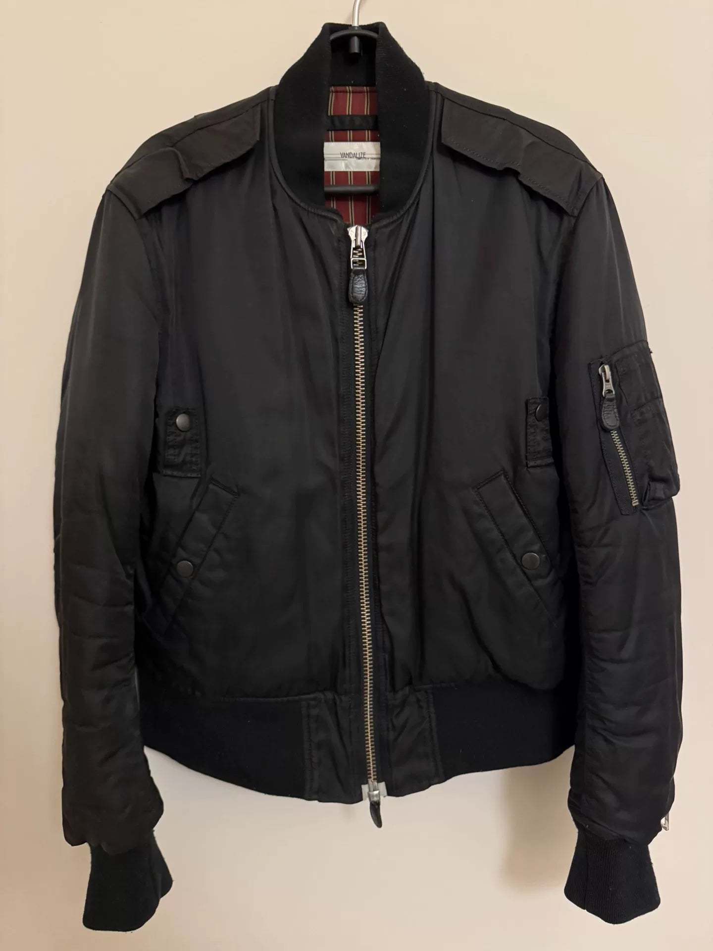 rare vandalize archive cargo bomber jacket