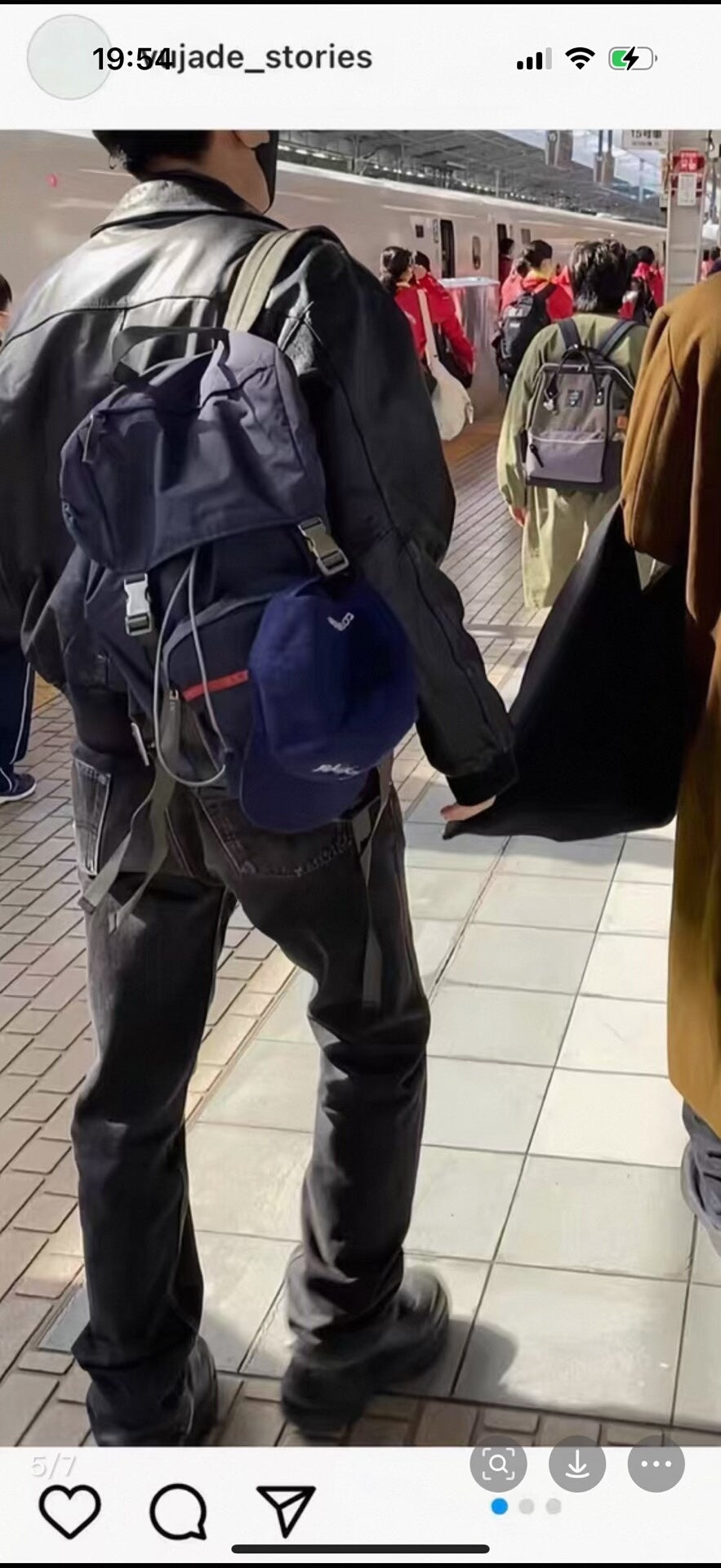 yohji yamamoto y's prada type backpack