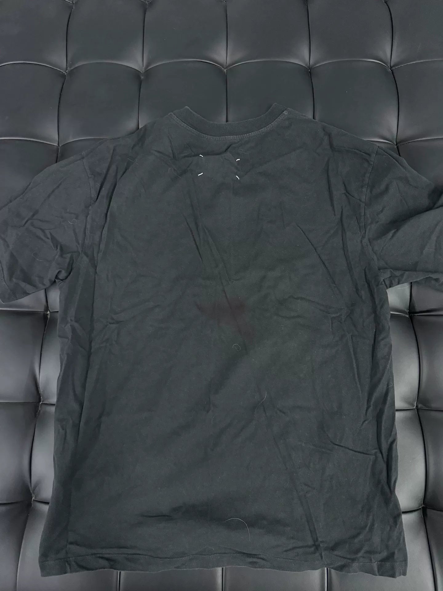 MM6 Black Short Sleeve T-Shirt