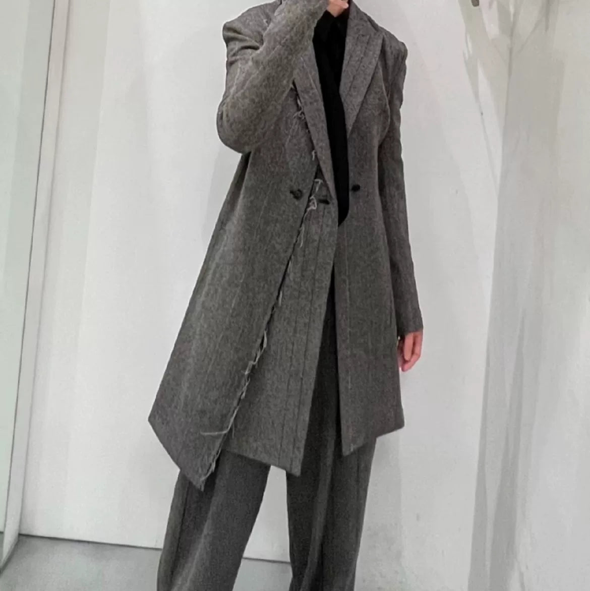 Yohji Yamamoto Y's Asymmetrical Suit Jacket