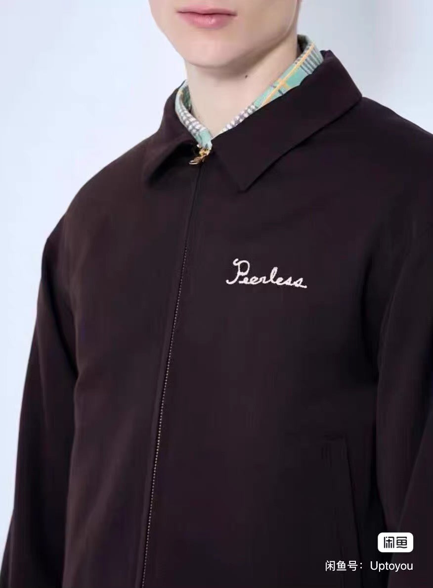 Visvim Alcan Embroidered Zip Jacket