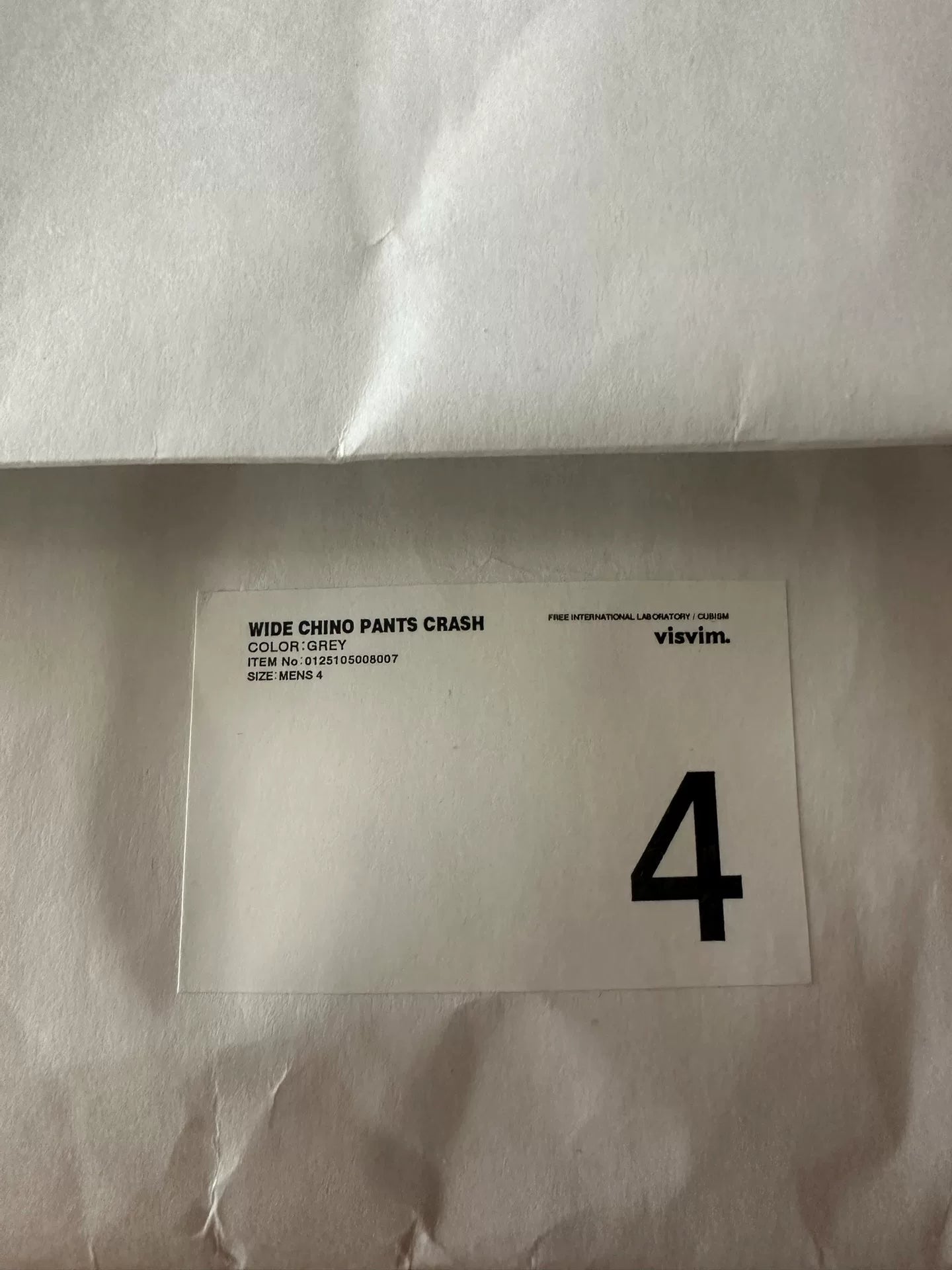 visvim Wide Chino Pants 25SS