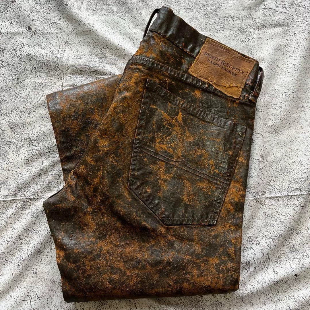 Ralph Lauren Rust Oil Stain Pants