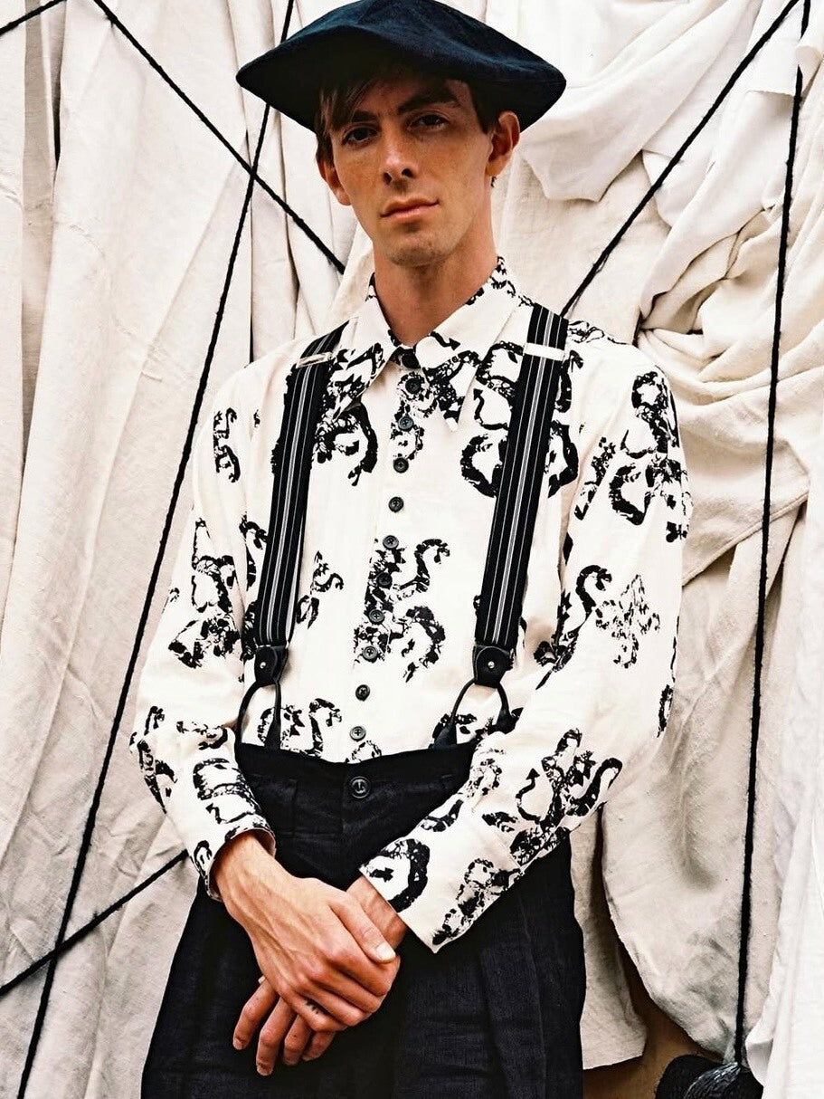 limited edition printed shirt by john alexander skelton