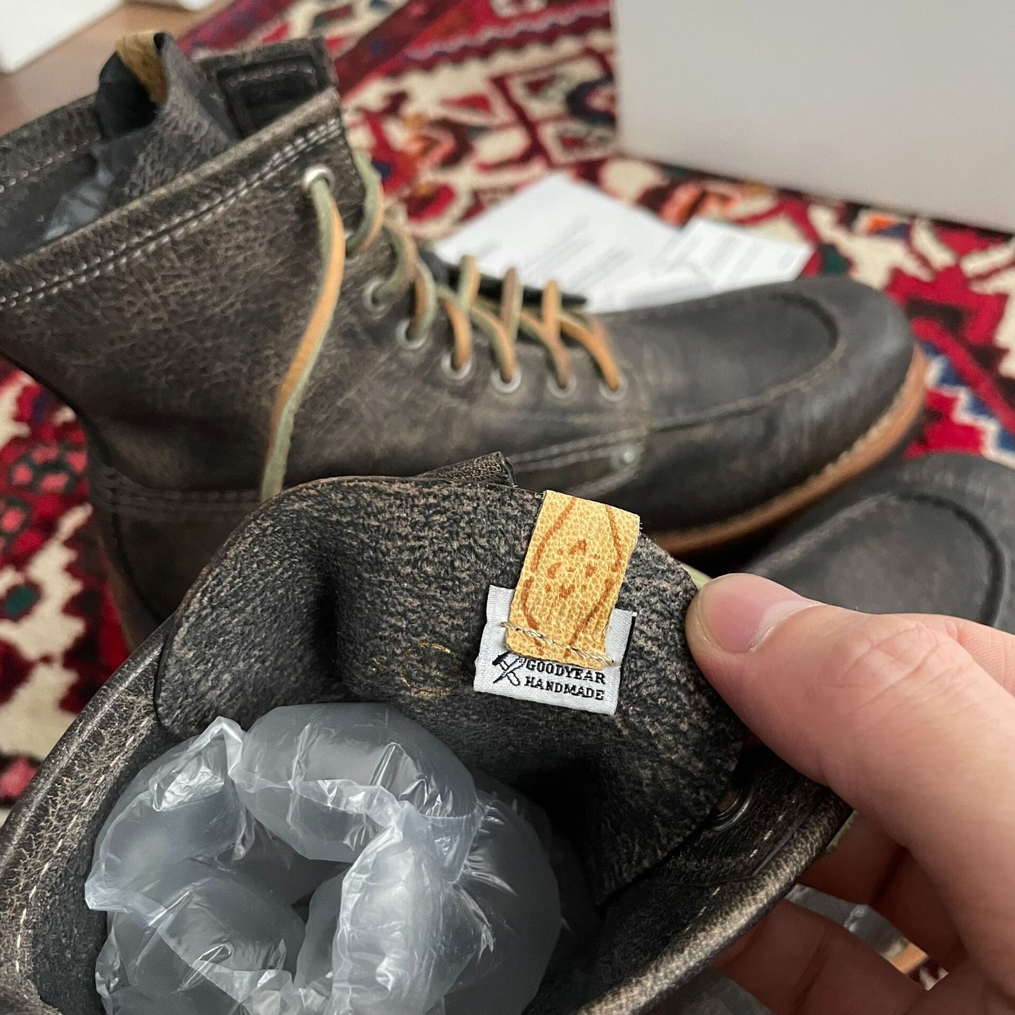 Visvim Vanguard Boots 12ss Black Size 9