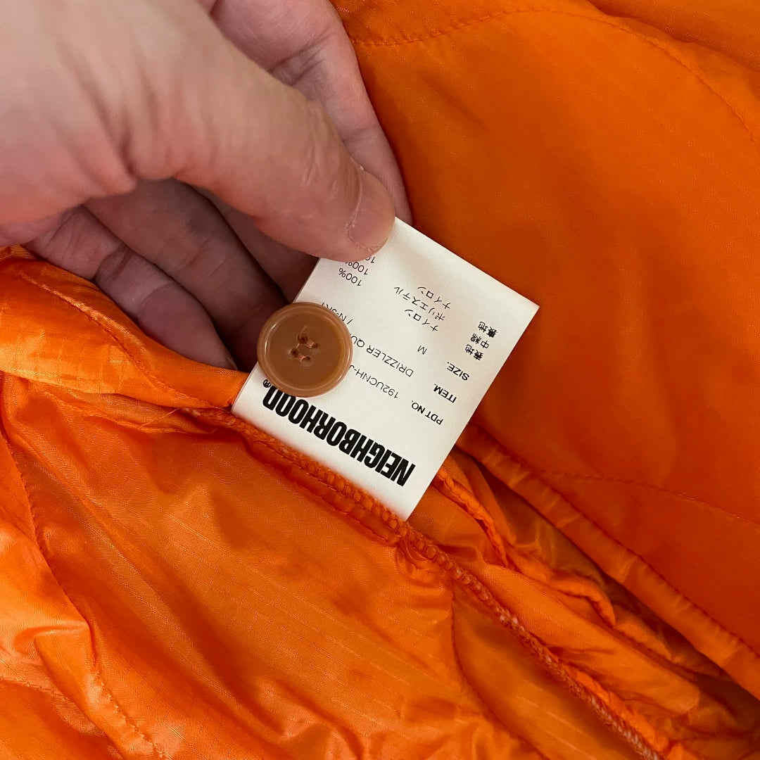 NEIGHBORHOOD Orange Padded Jacket