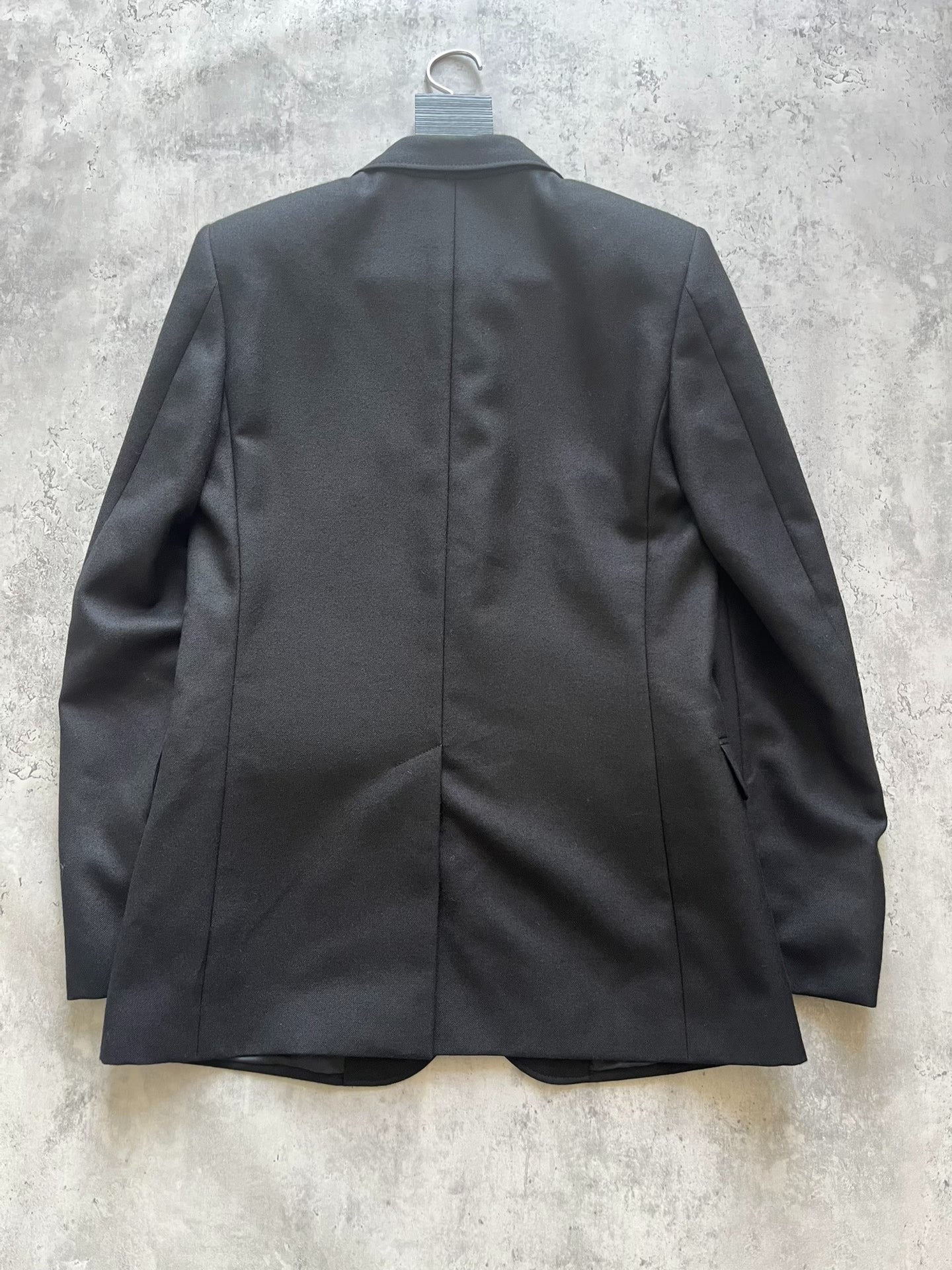 Saint Laurent Black Wool Slim Blazer