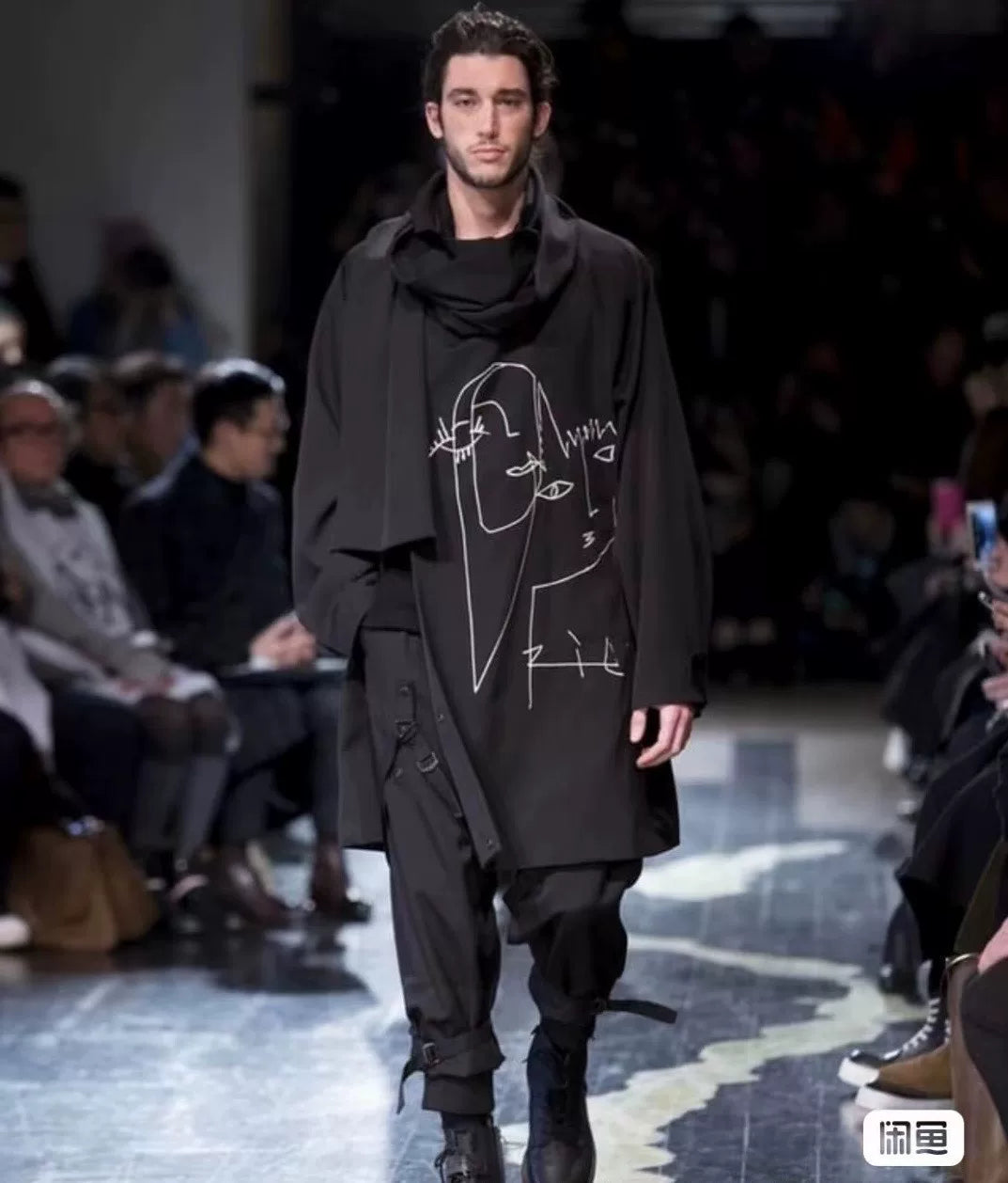 yohji 16aw camouflage pants