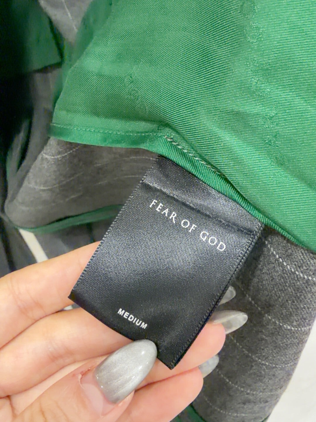 Fear of God 5th Collection Gray Coat