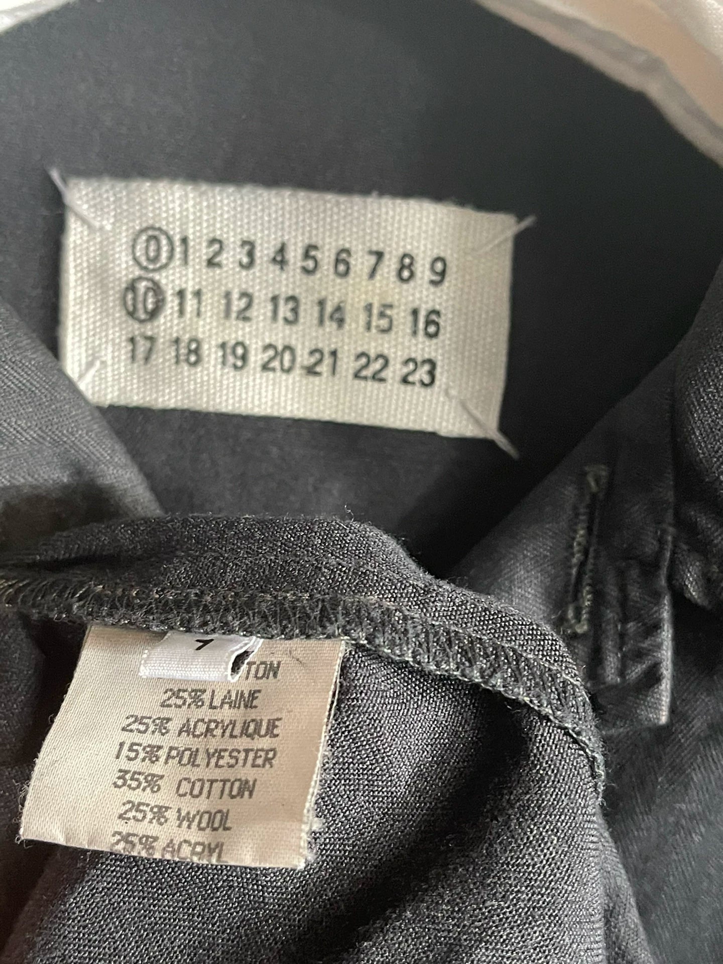 maison margiela artisan crafted long sleeve shirt