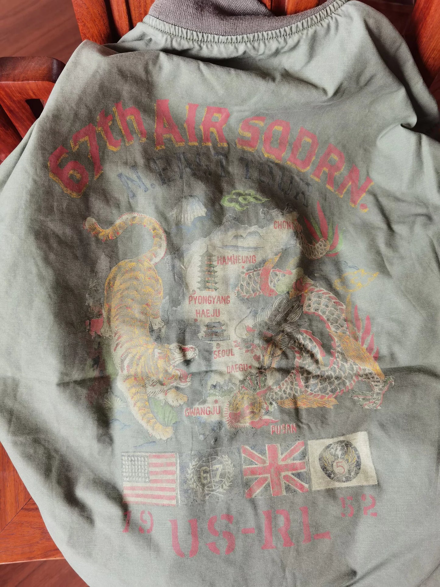 Ralph Lauren Vintage Dragon Flight Jacket