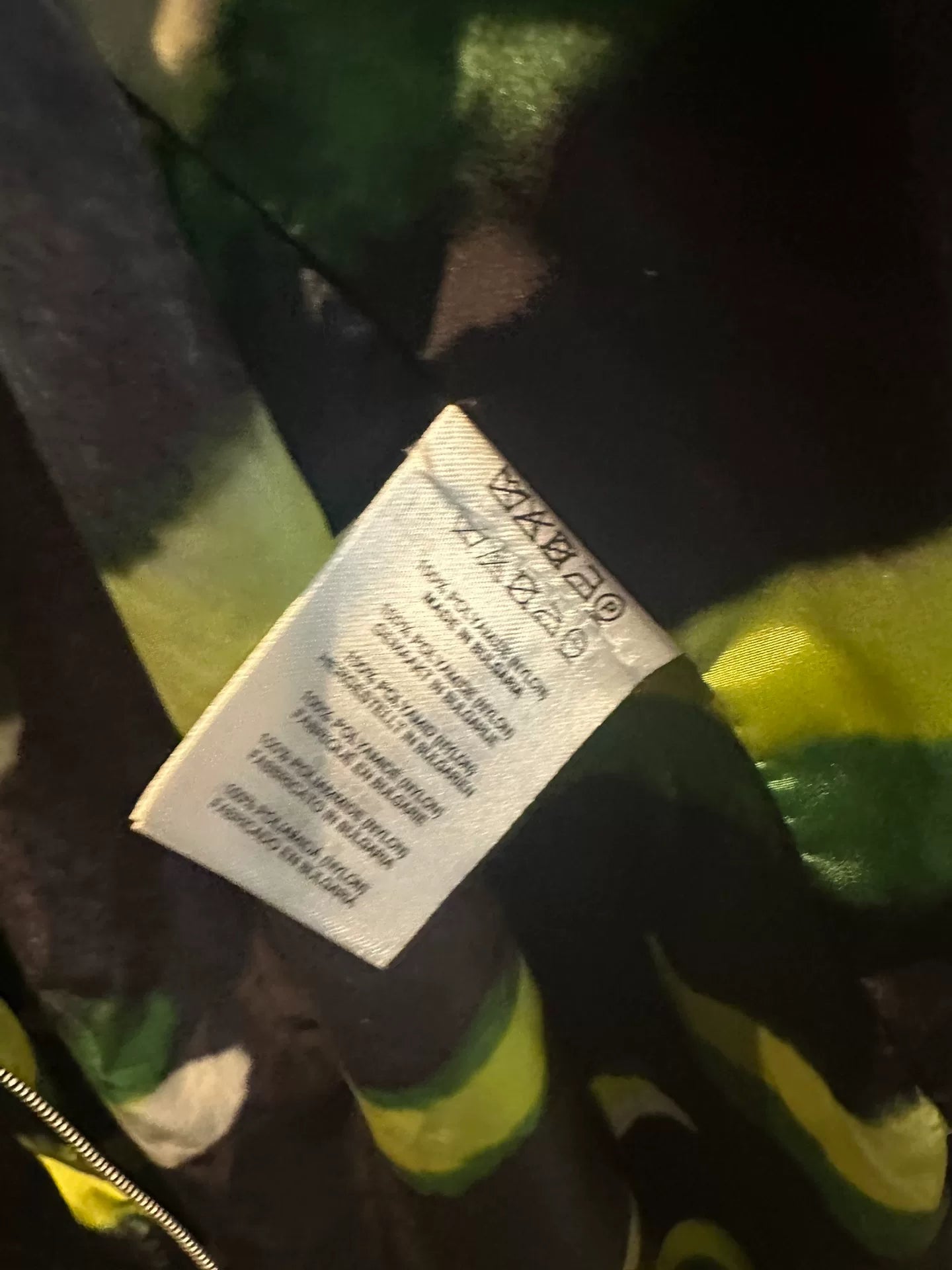 dries van noten zip-up jacket with unique design