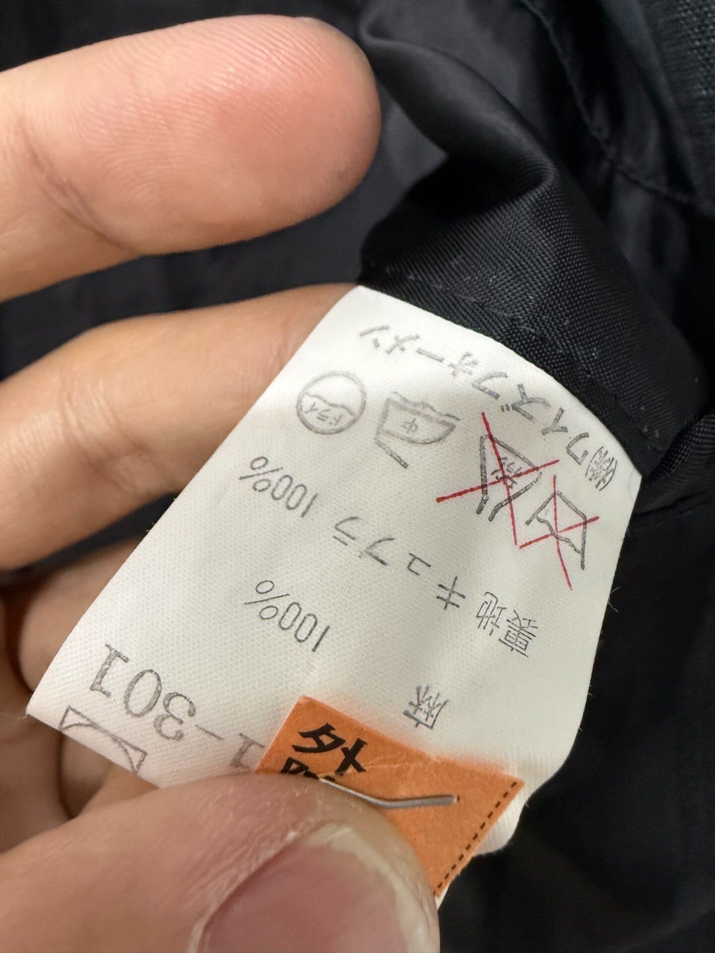 y's for men linen texture collar jacket