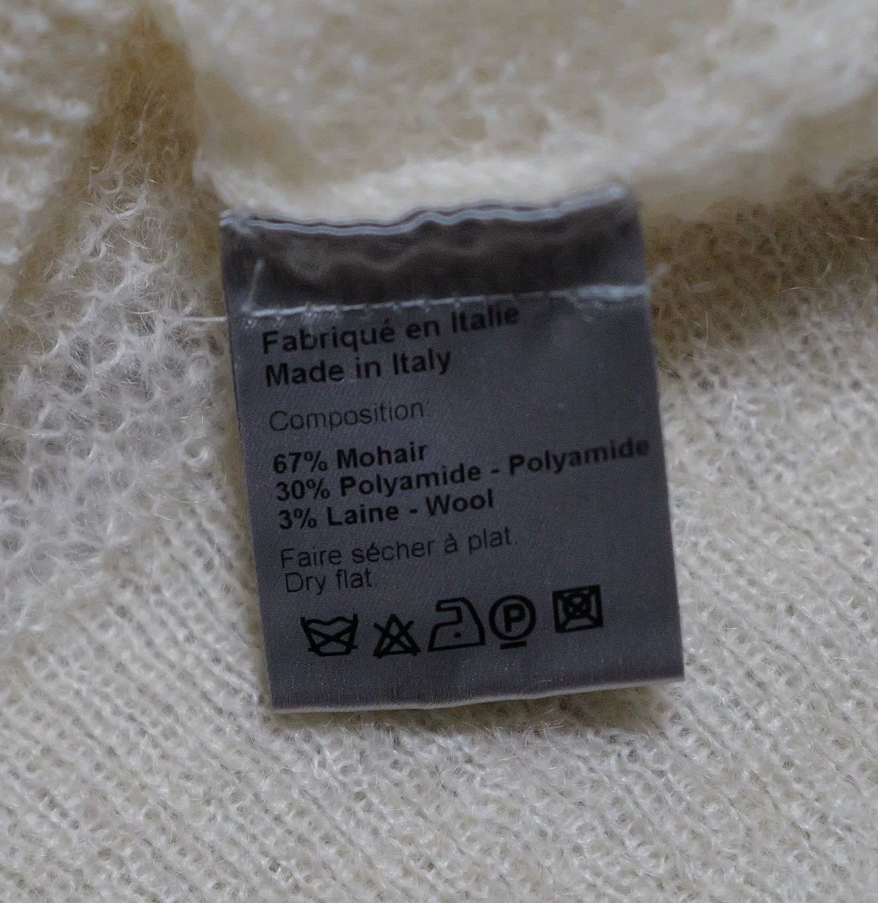 Dior Homme Geometric Knit Sweater