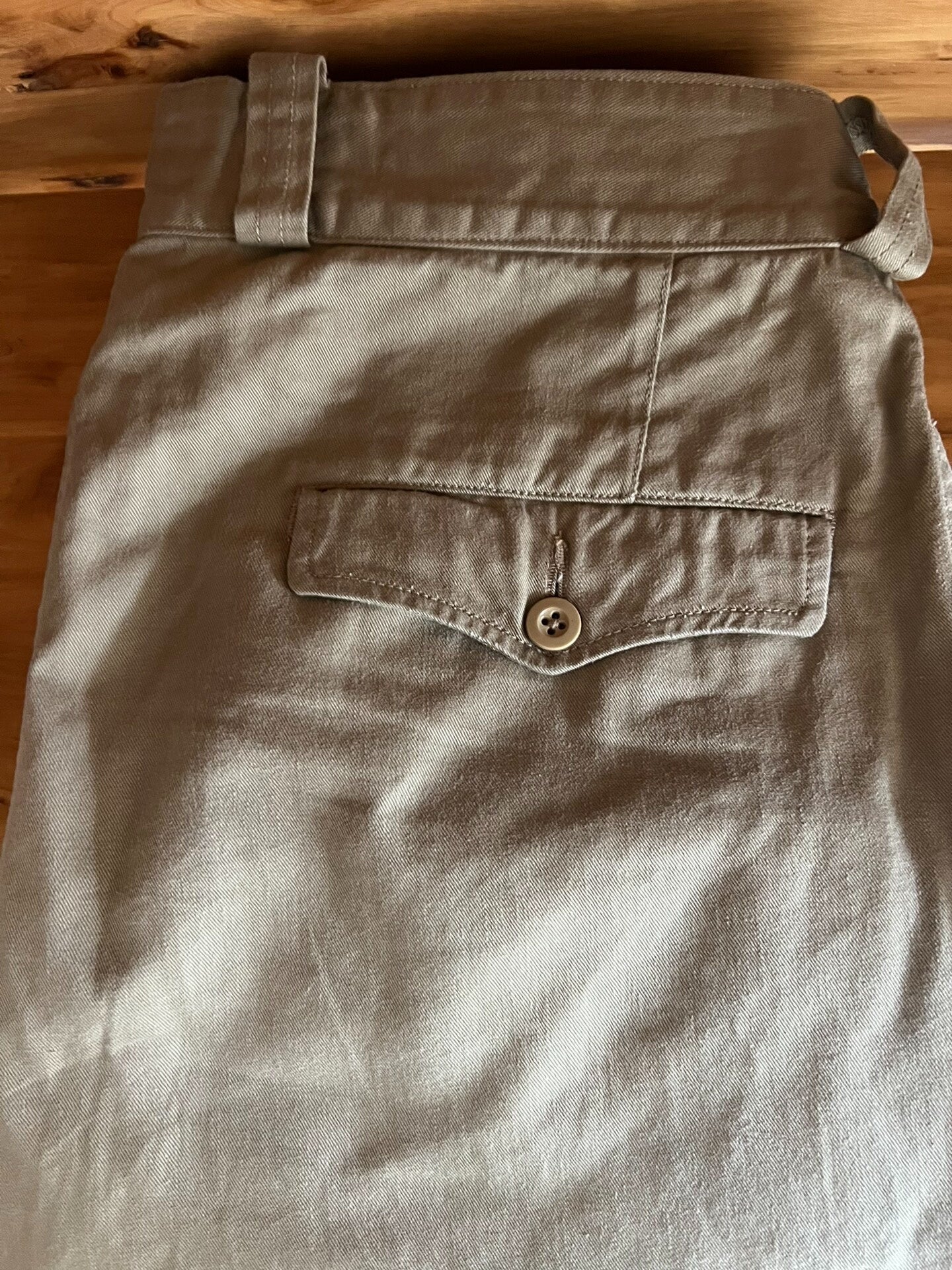 vintage khaki officer pants by Vontade