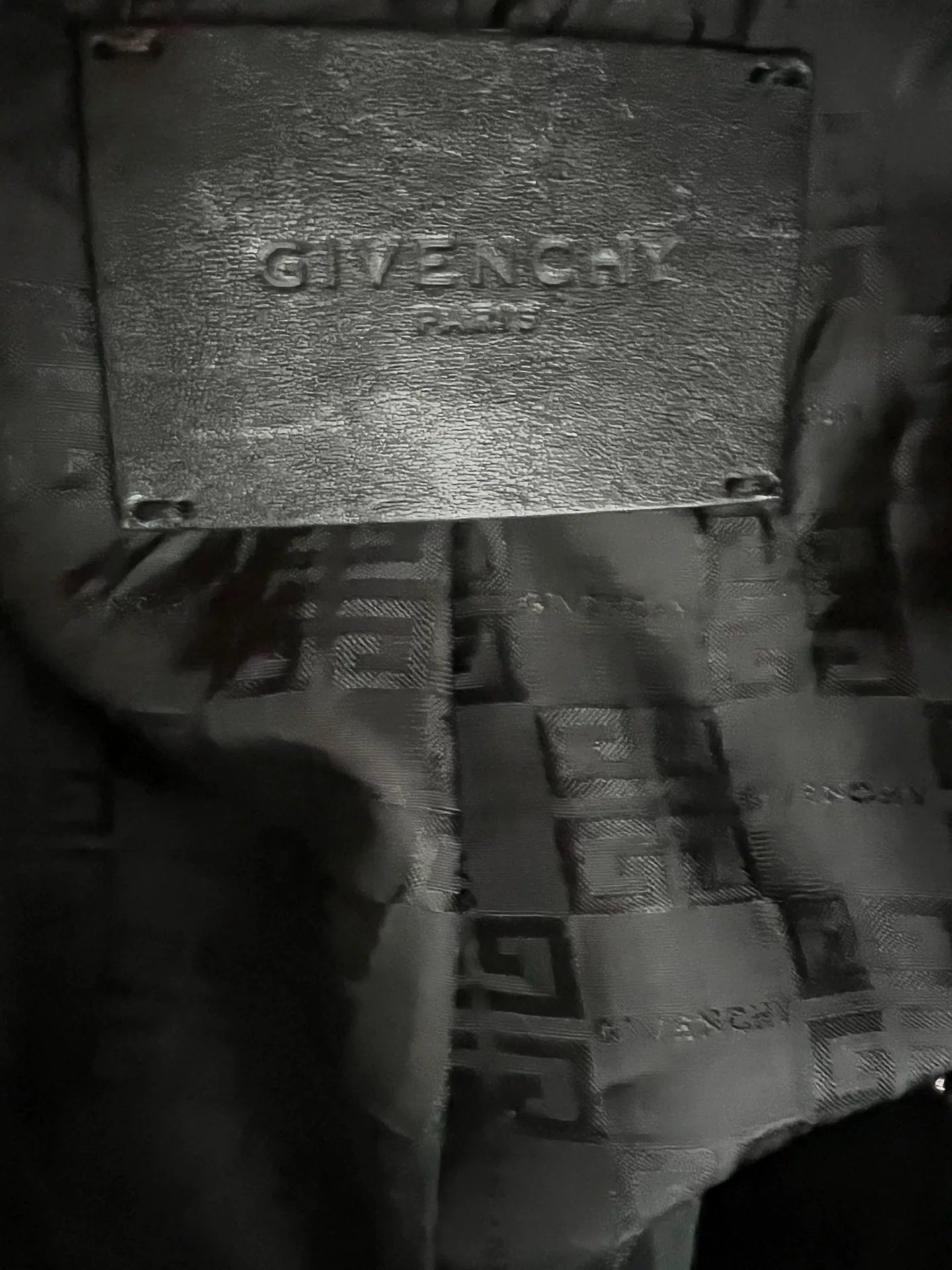 Givenchy Blue Leather Biker Jacket