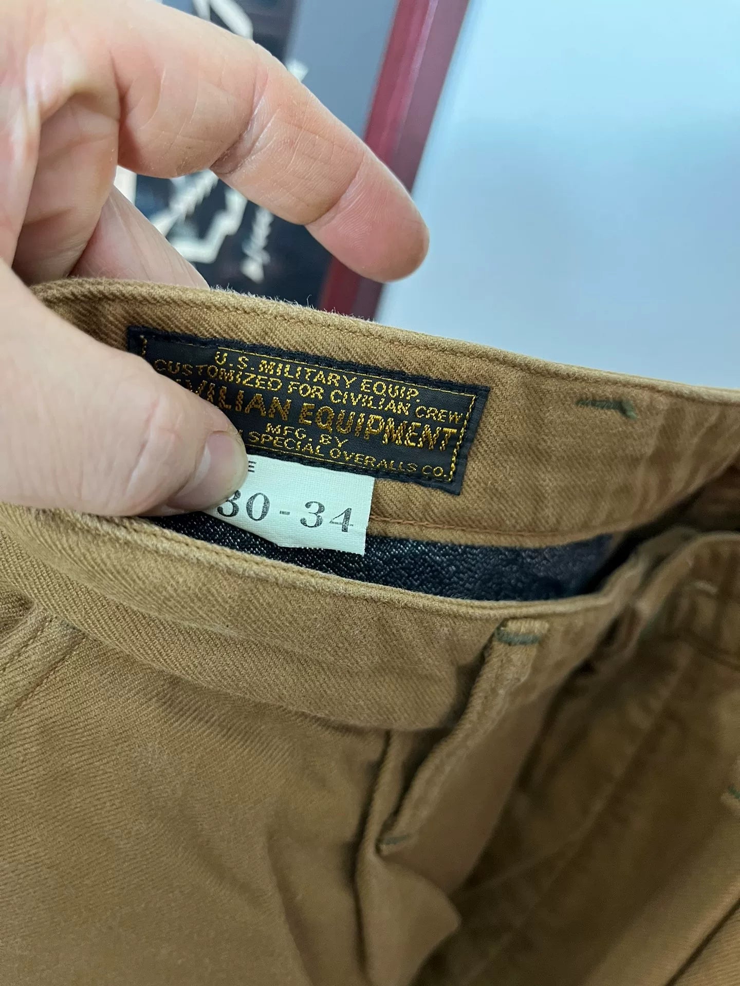 Freewheelers Brown Cargo Pants 30*34