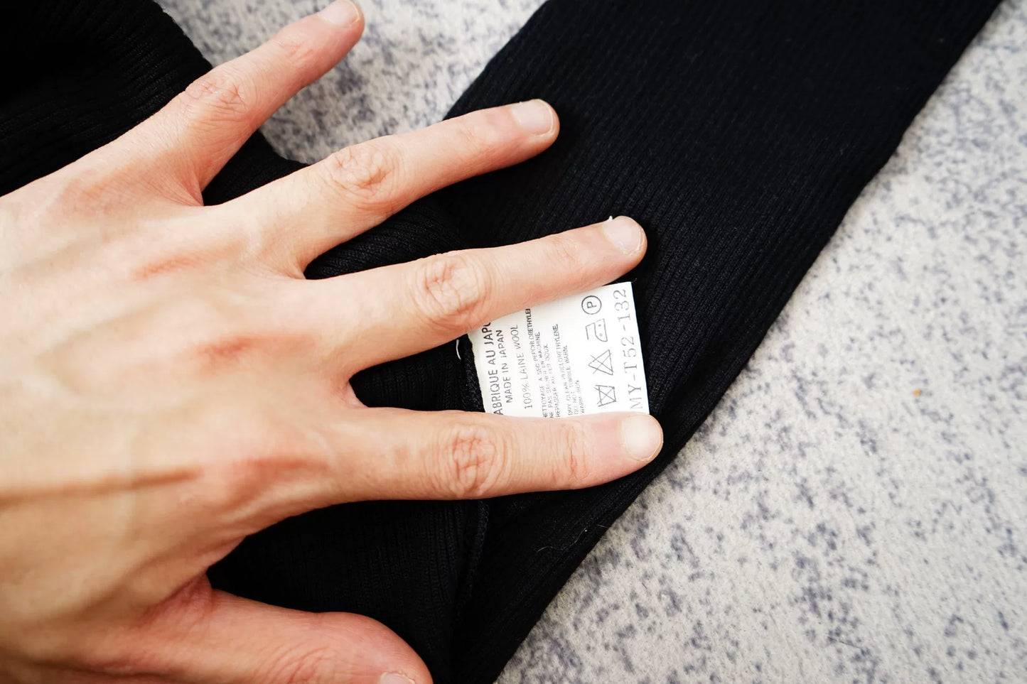 Yohji Yamamoto Y's for Men Wool Cardigan