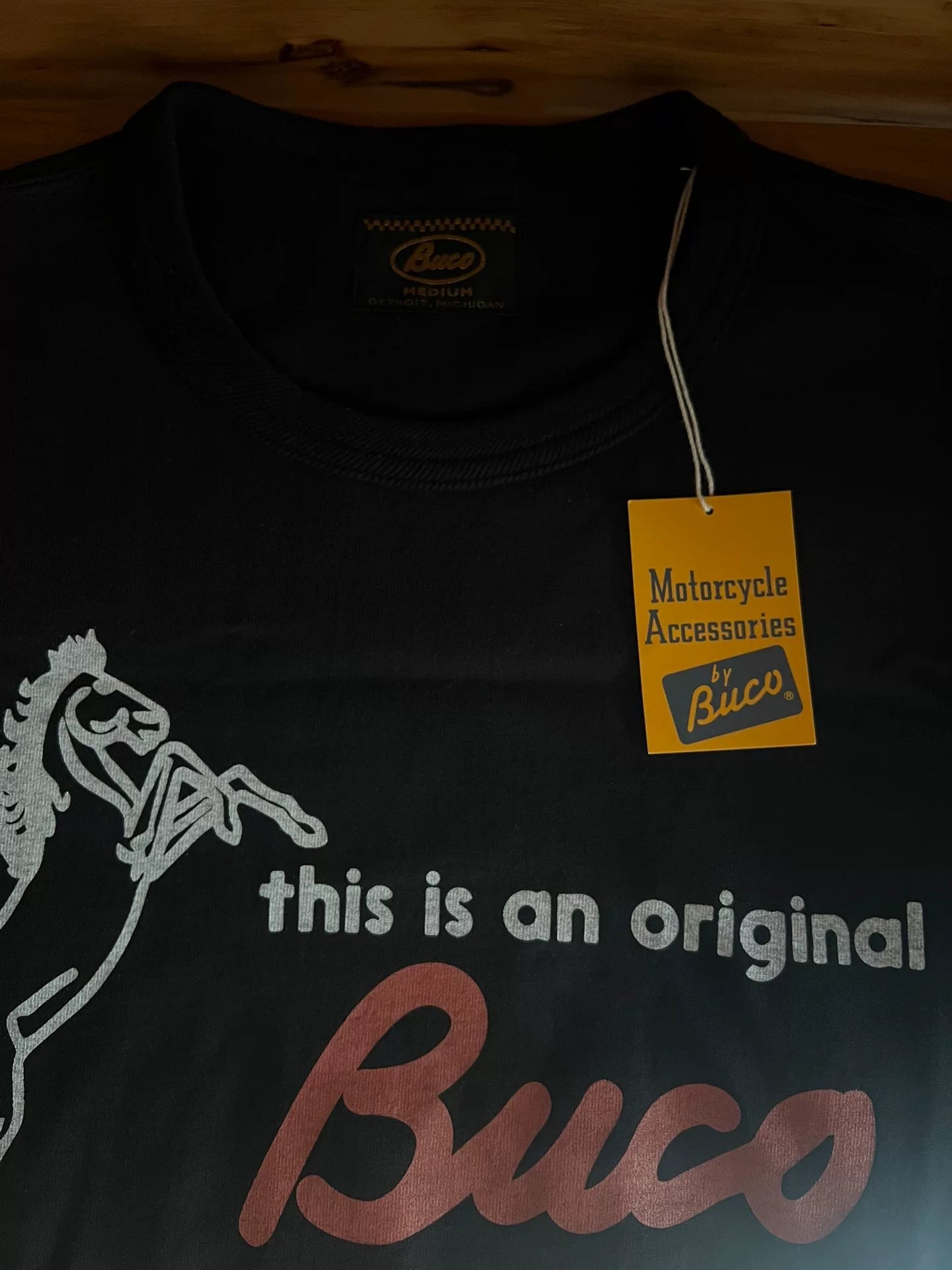 original buco black long sleeve t-shirt