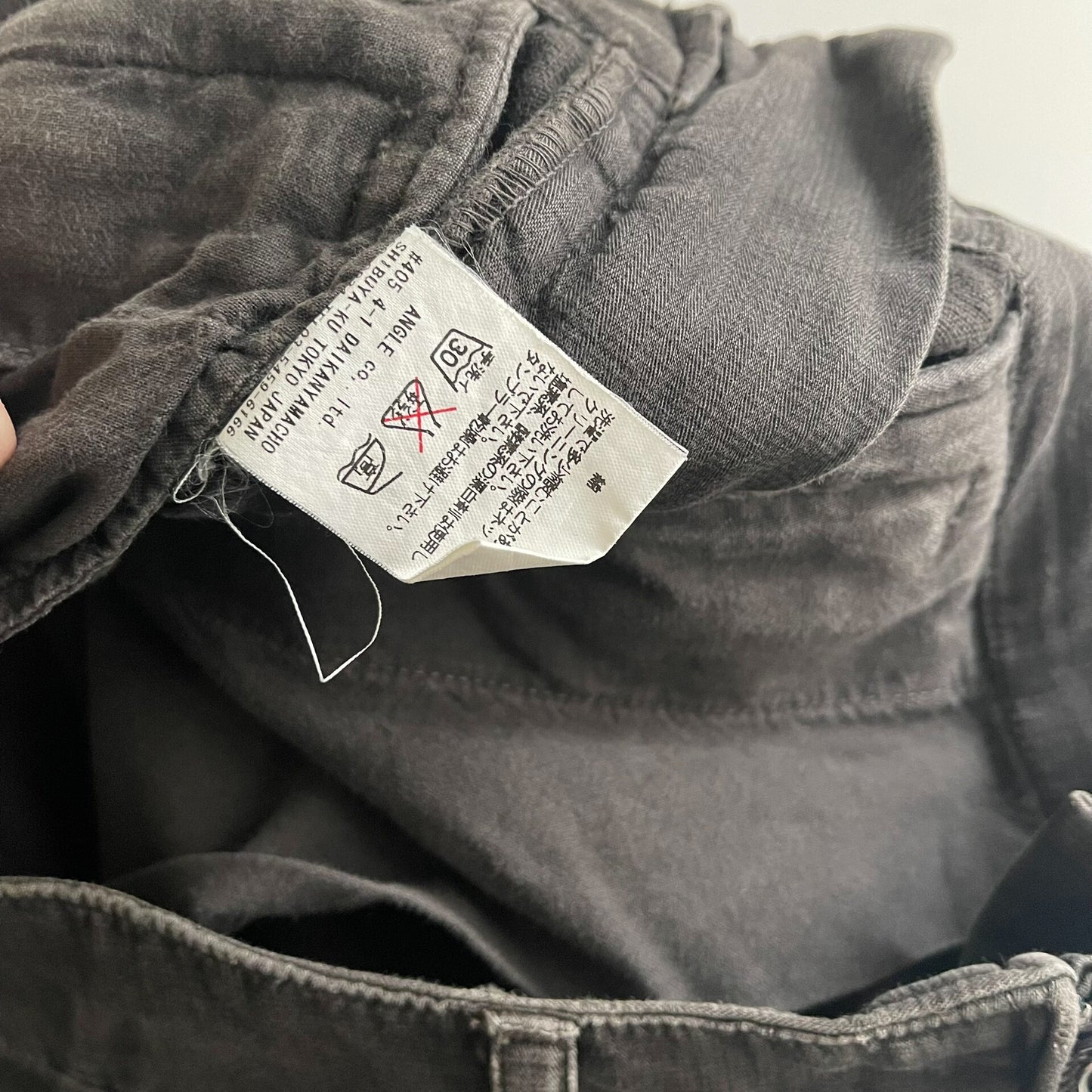 heavy-duty zippered pants by rip van winkle