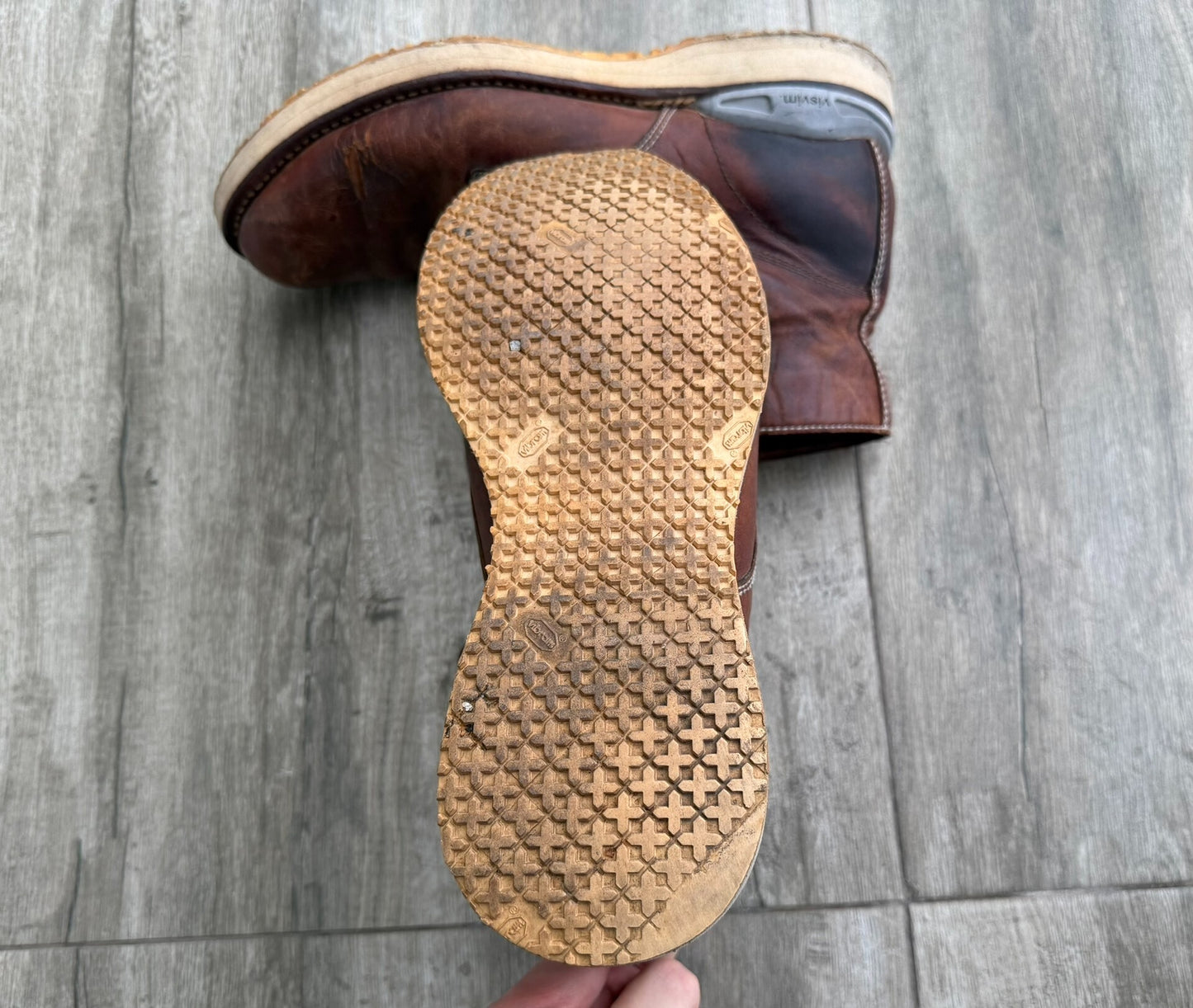 VISVIM Virgil Boots in Kangaroo Leather