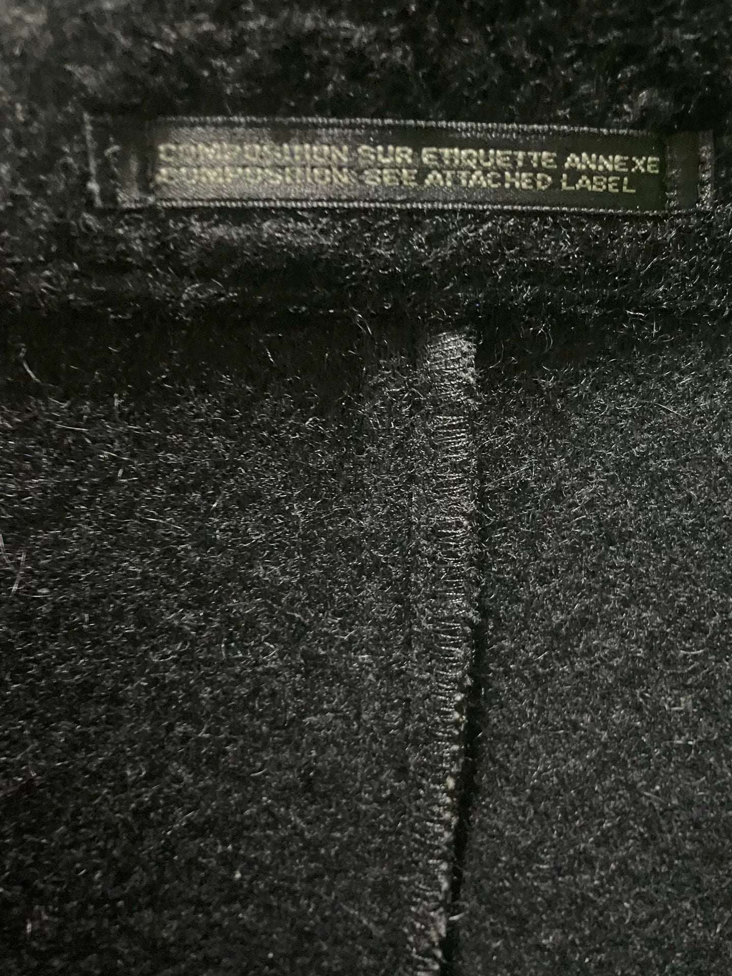 Yohji Yamamoto 97AW Leather Rope Belt Coat