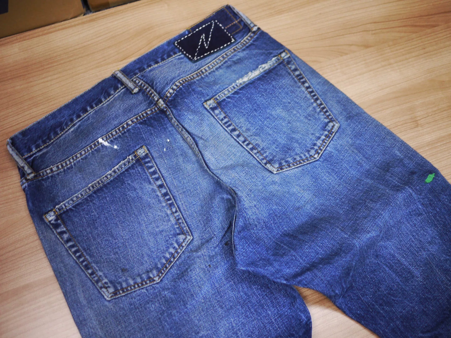 visvim social sculpture dry denim 4 pants