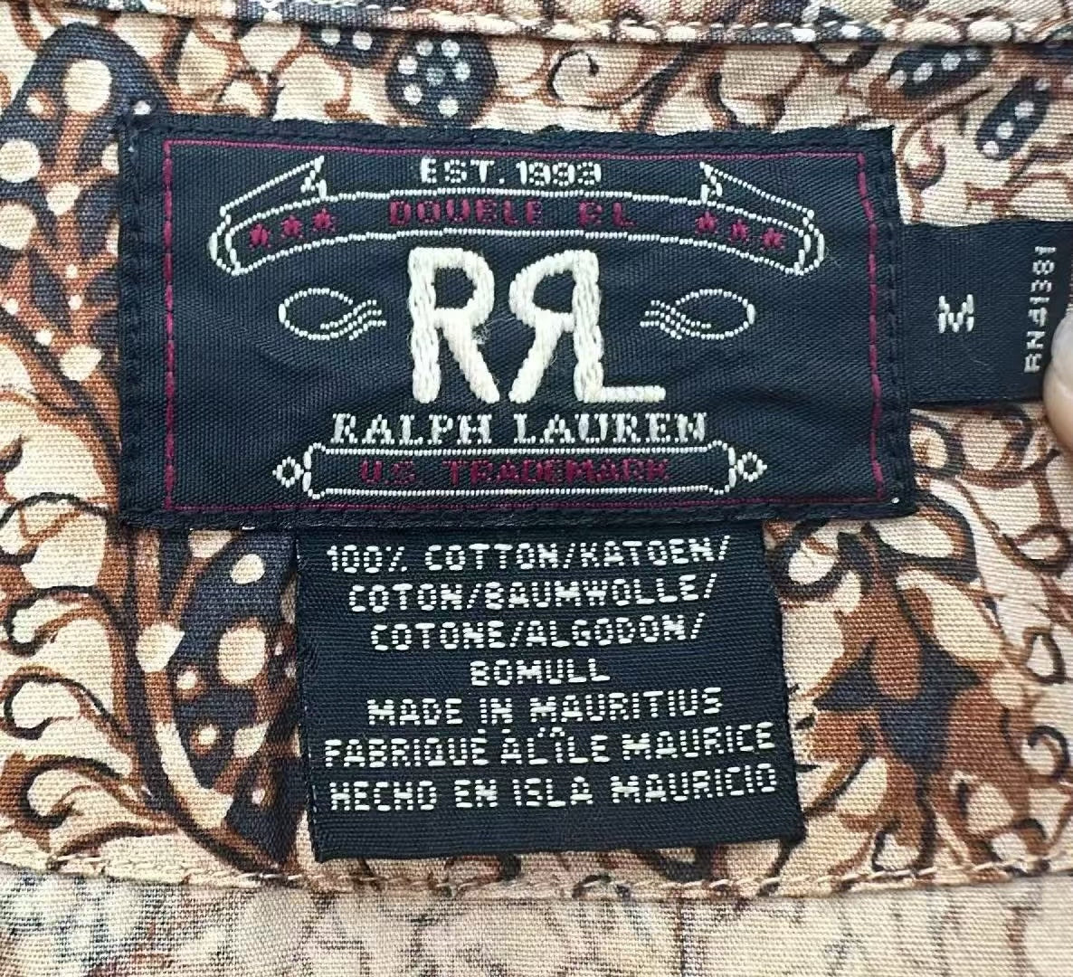 Vintage Polo Ralph Lauren 1990s Double R Shirt