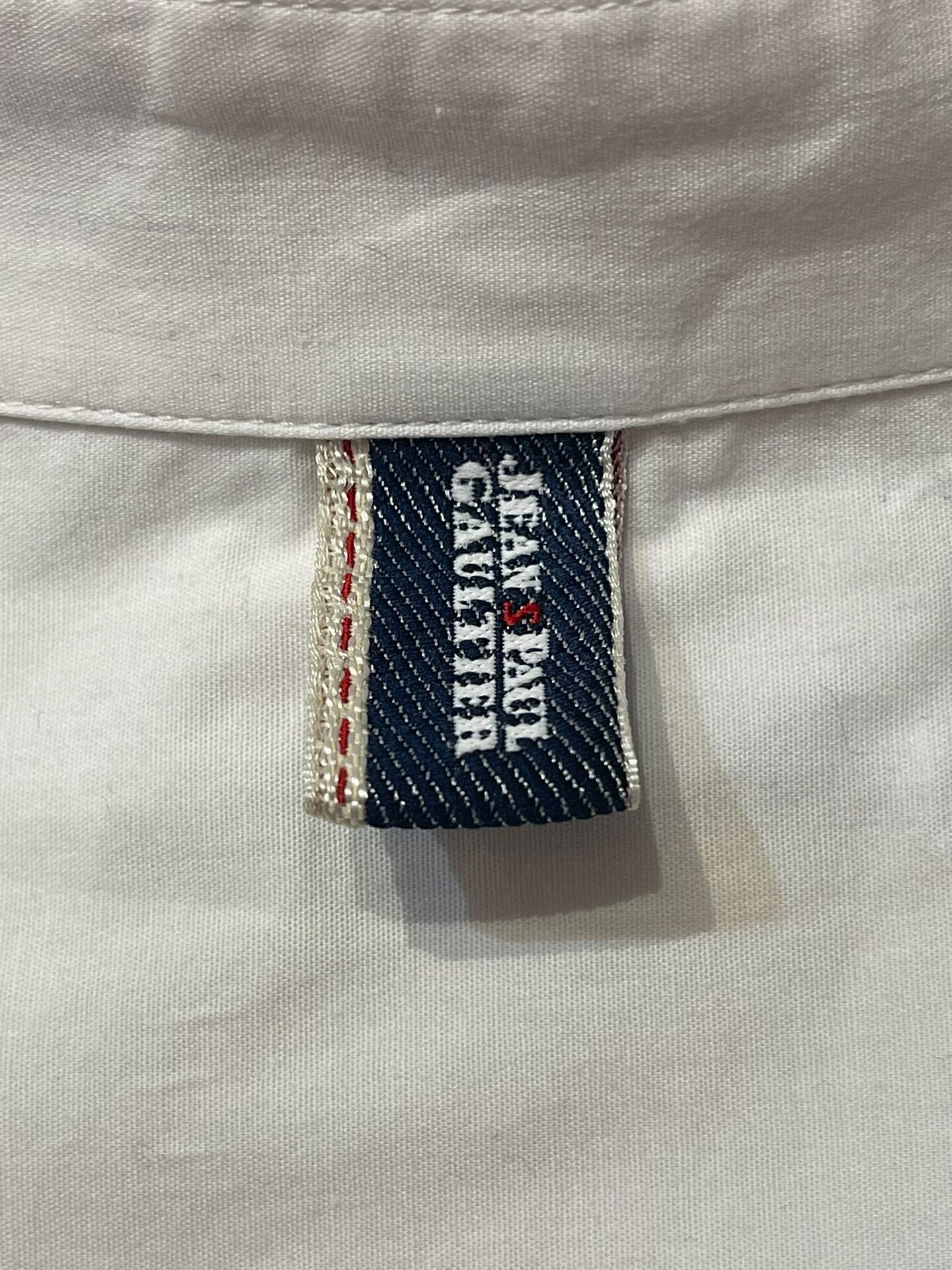 Jean Paul Gaultier Military Style White Shirt