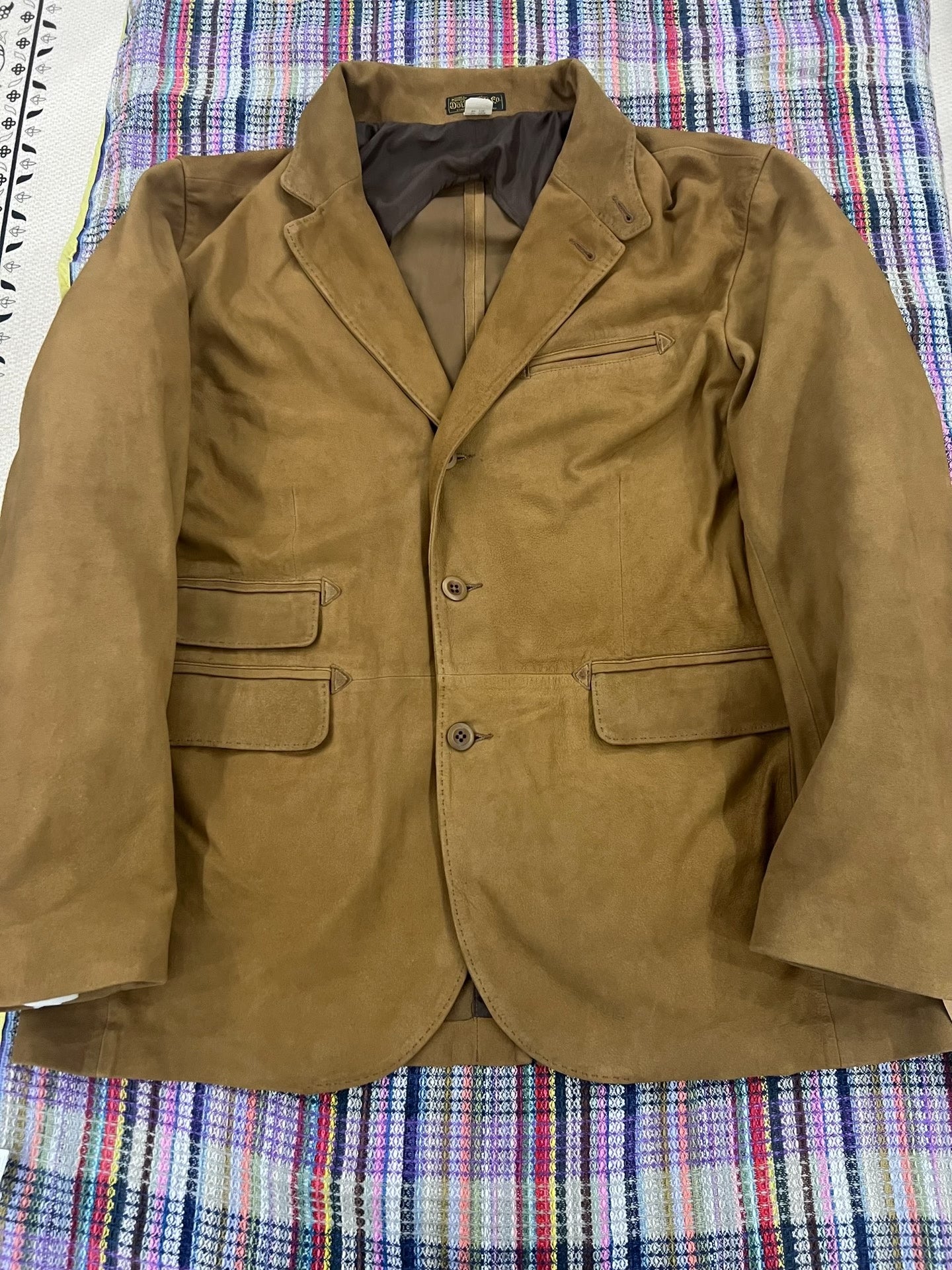 RRL Suede Western Style Blazer