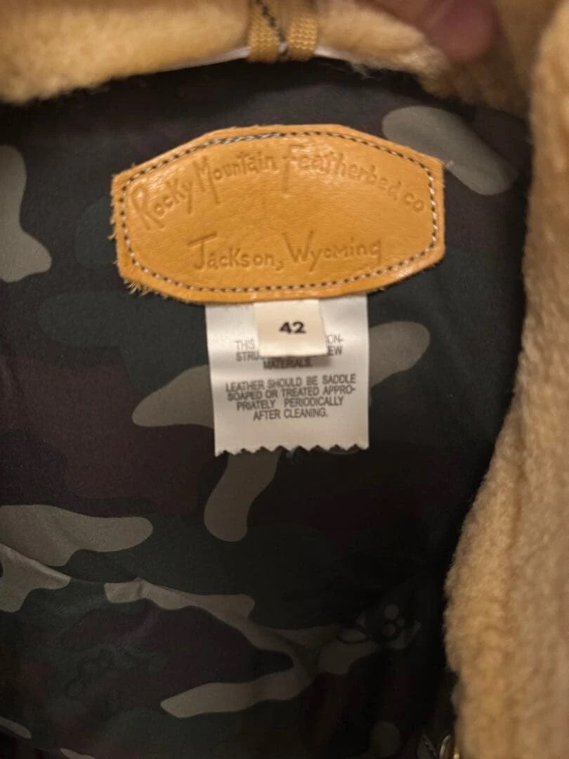 rocky mountain down vest in multicolor