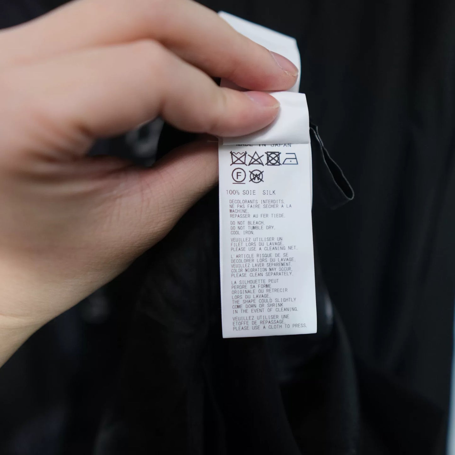 Yohji Yamamoto Silk Shirt with Dog Print