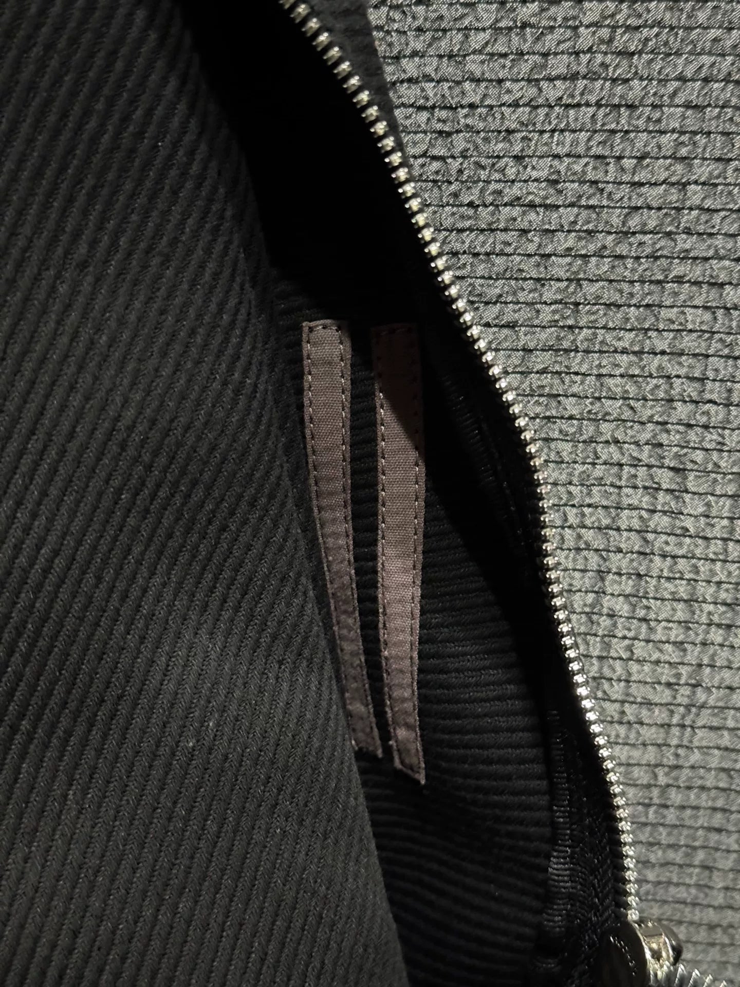 rick owens embroidered backpack bag