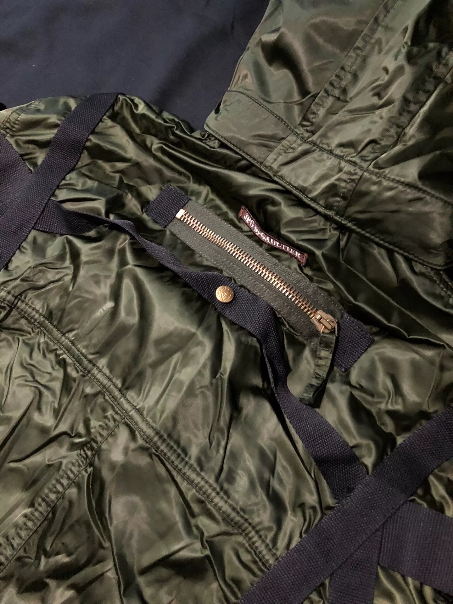 Jean Paul Gaultier Hooded Cropped Jacket