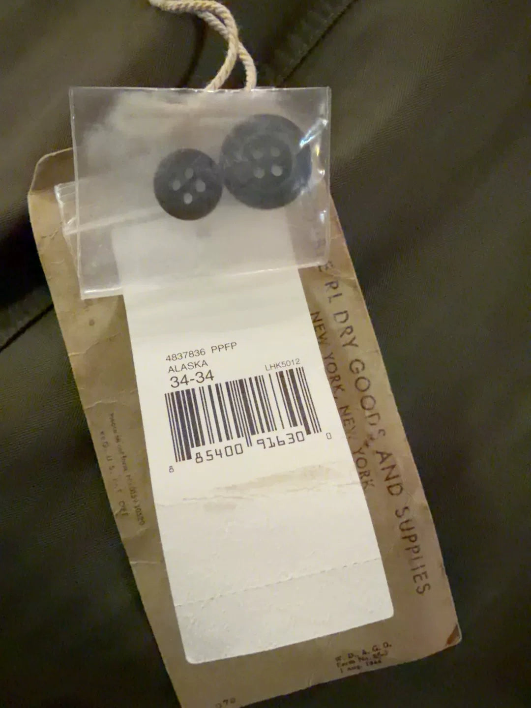 2010 Double RL Military Paratrooper Cargo Pants