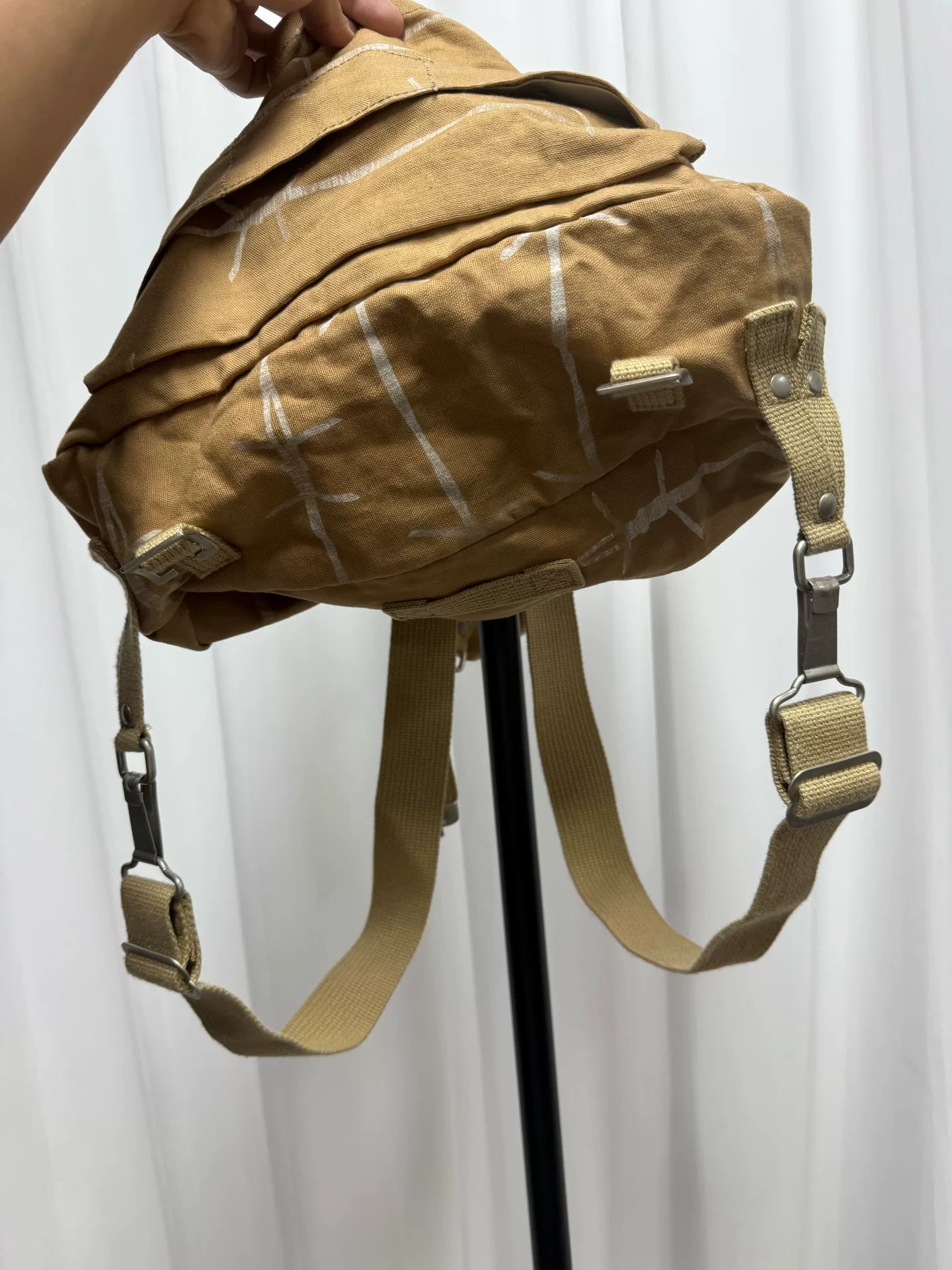 junya watanabe military multi-pocket backpack