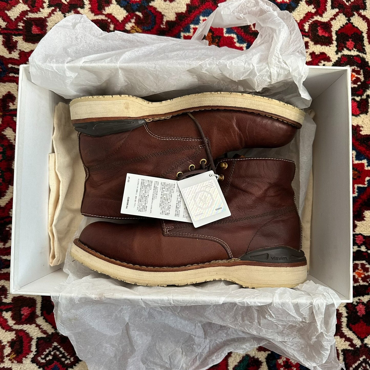 Visvim Virgil Boots Size 8 Available