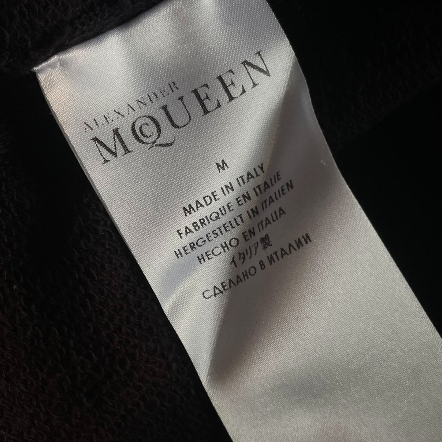 alexander mcqueen fw14 double zipper sweatshirt