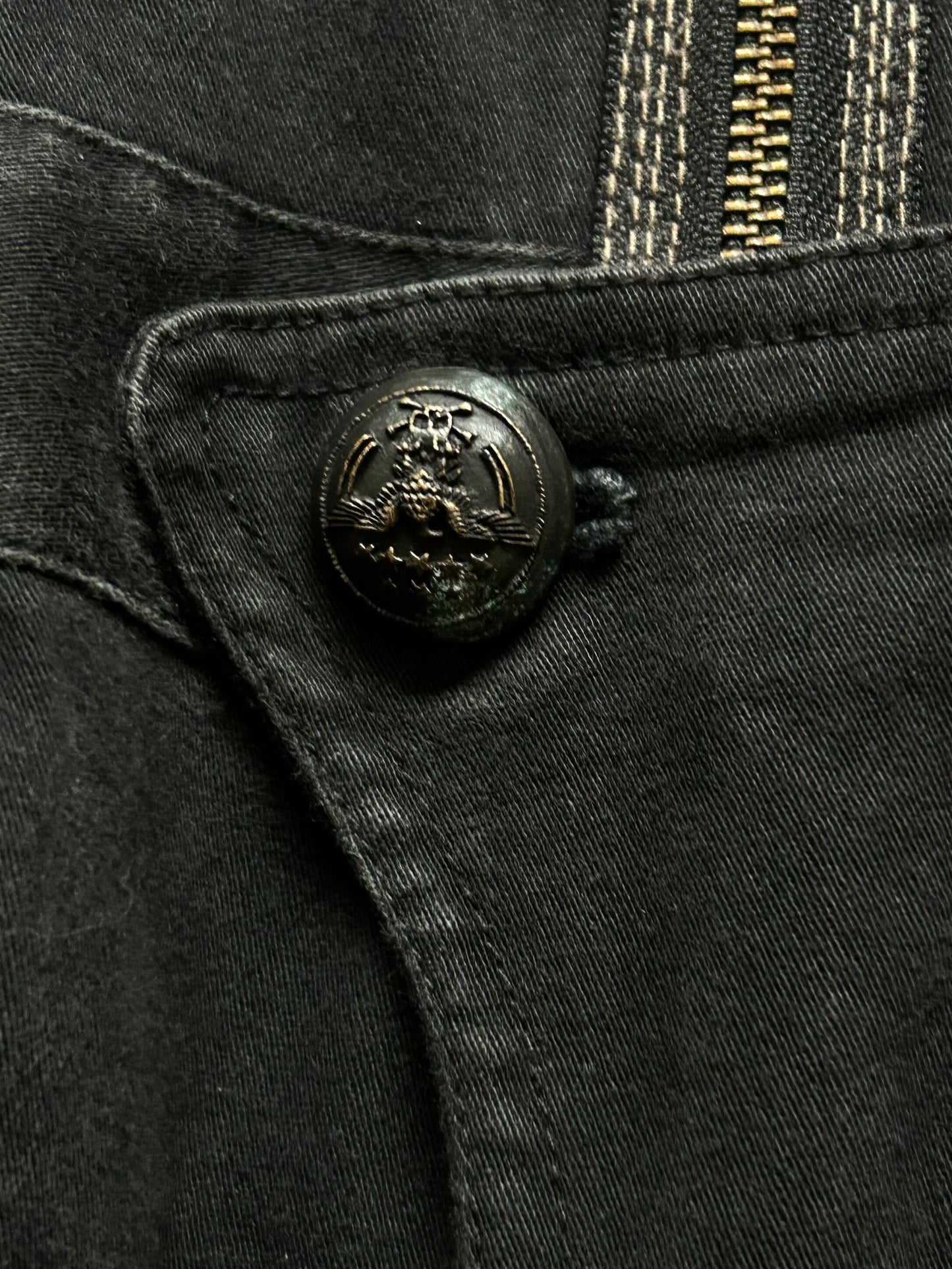 14th Addiction Racer Denim Jumpsuit