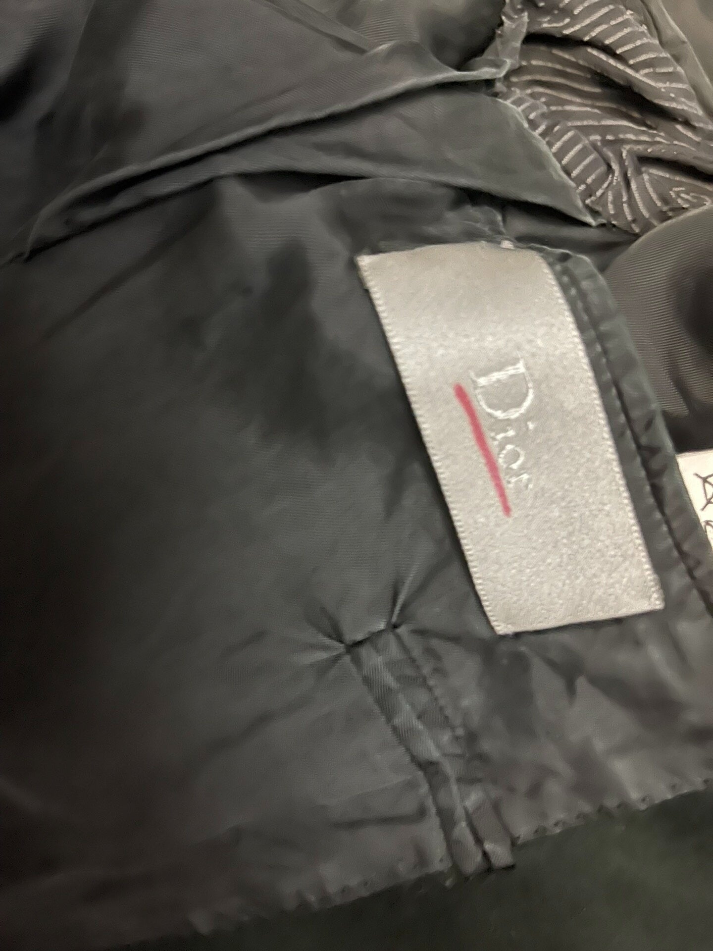 Dior Homme Velvet Suit with Single Button