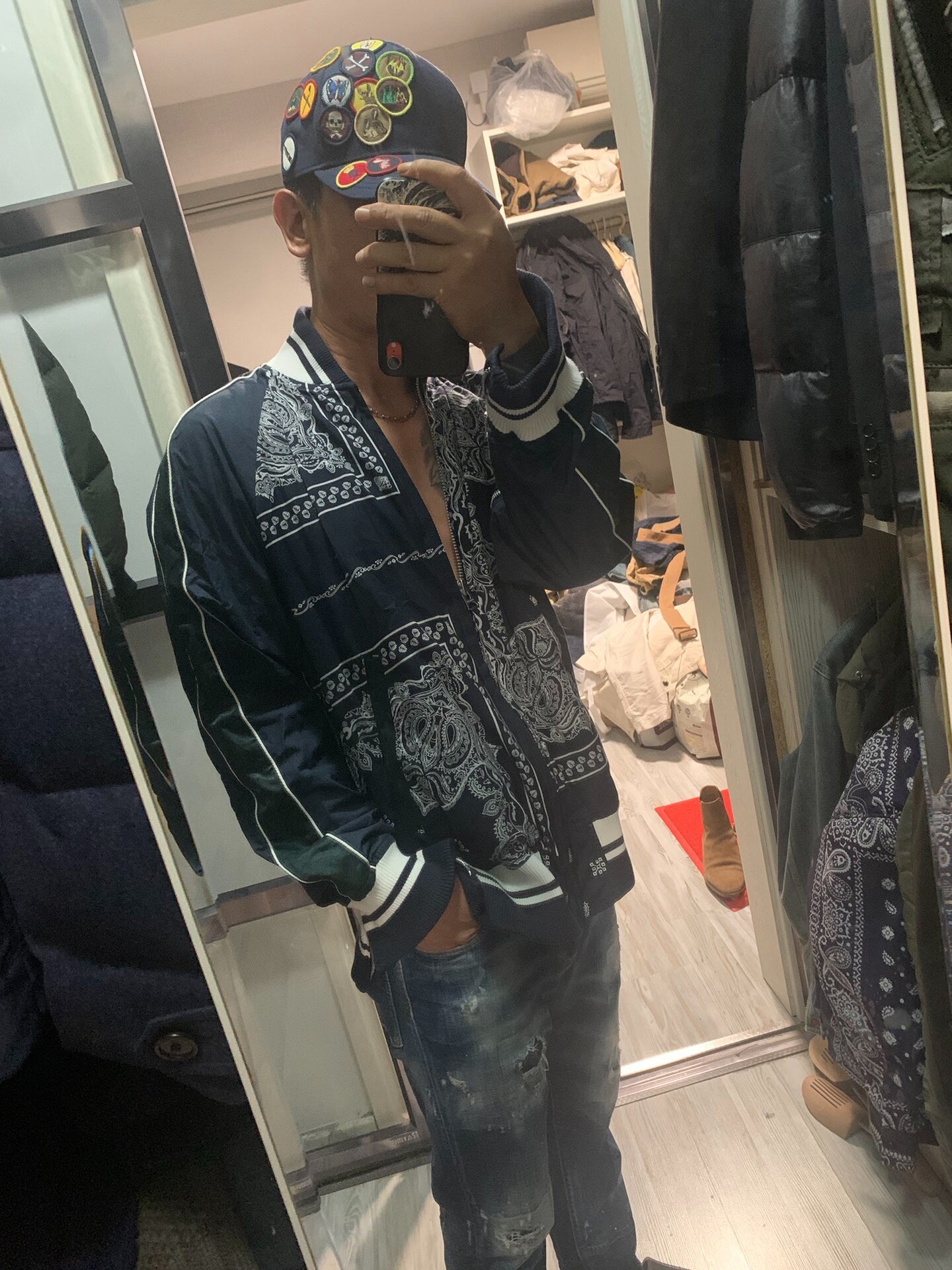 sacai drwoo collaboration jacket size 2