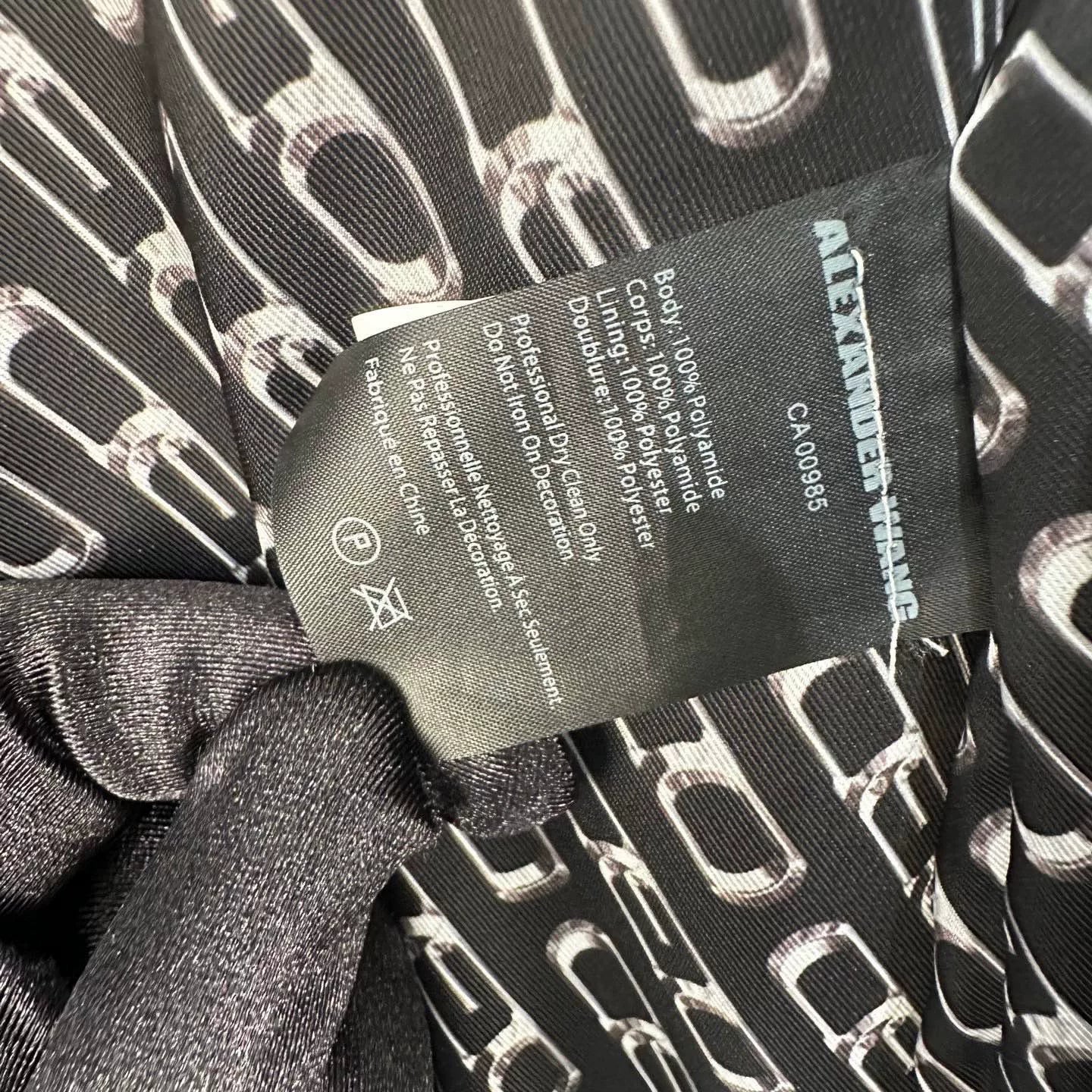 Alexander Wang Nylon Jacket Black Size S