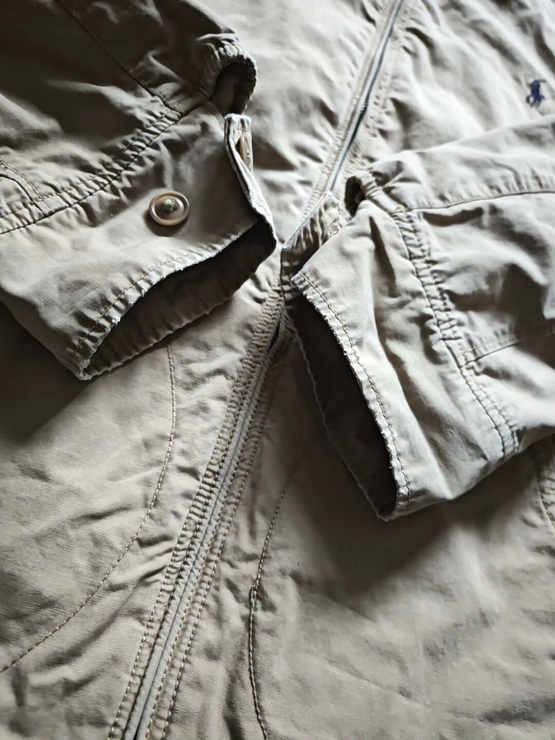 polo ralph lauren harrington jacket in beige